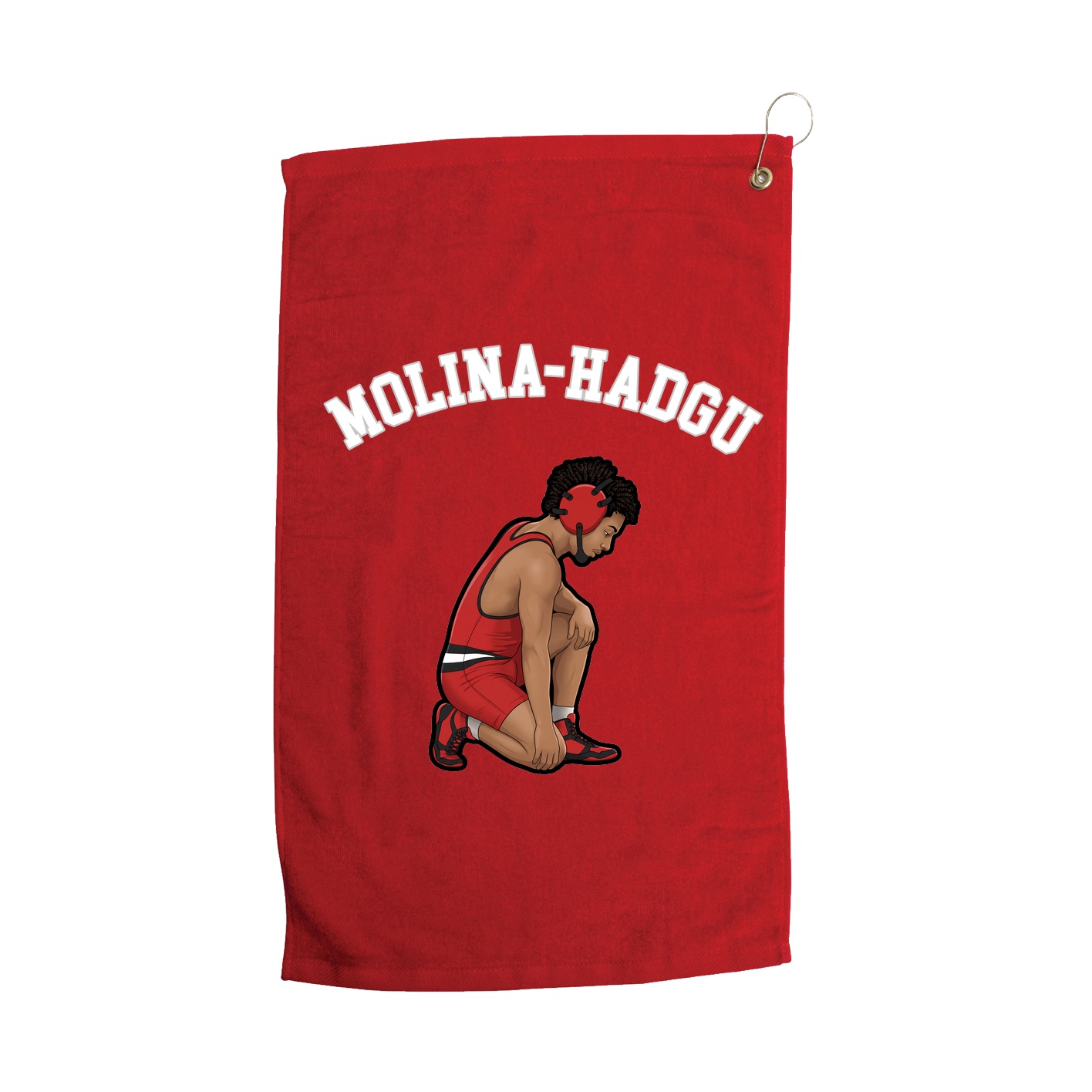 Golf Towel — Shirsey Arch in Red