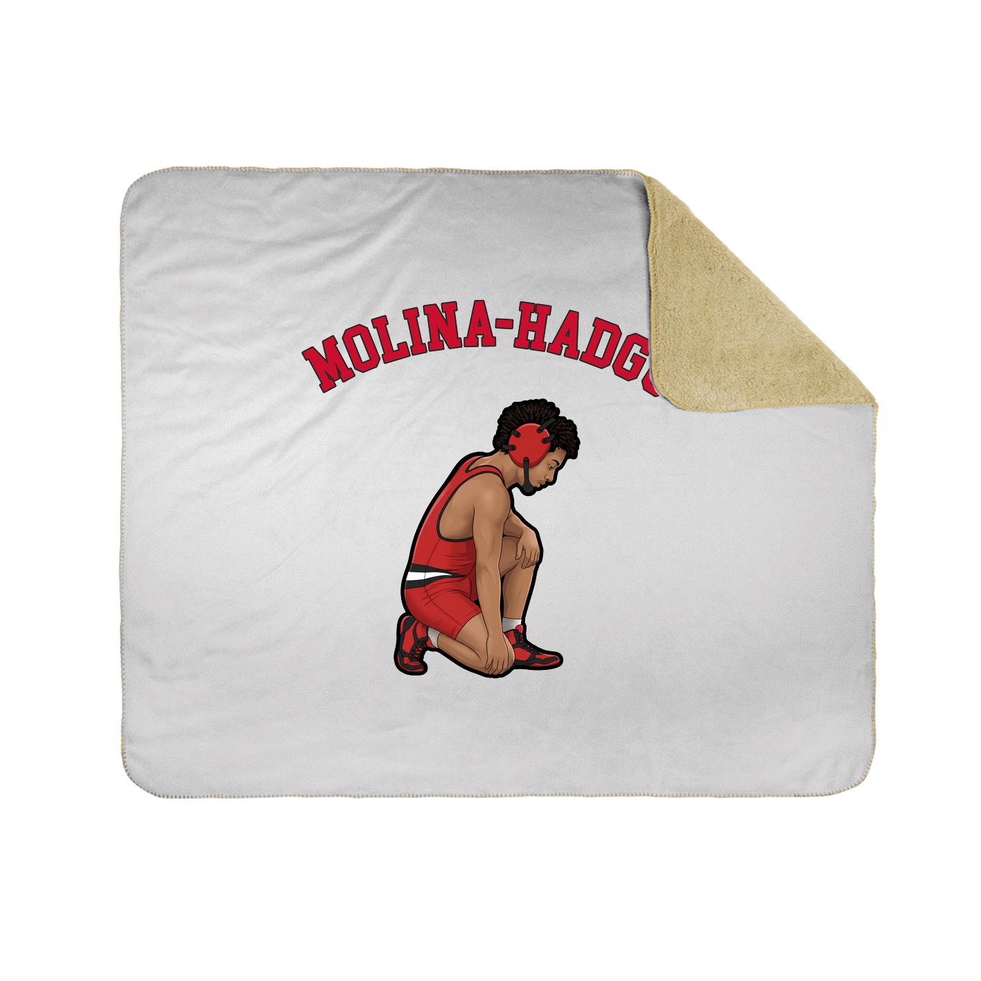 Throw Blanket — Shirsey Arch in White