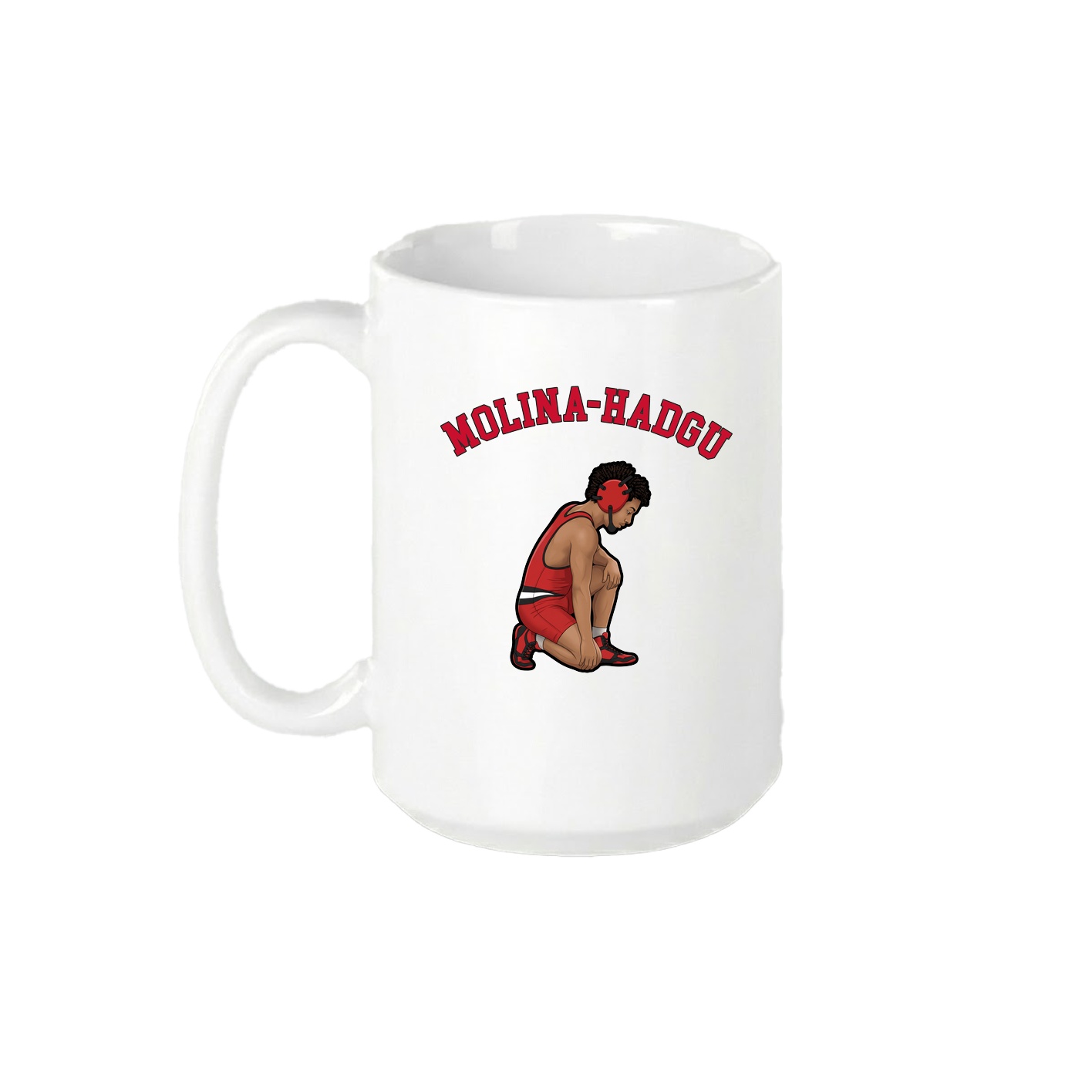 15oz Coffee Mug — Shirsey Arch in White