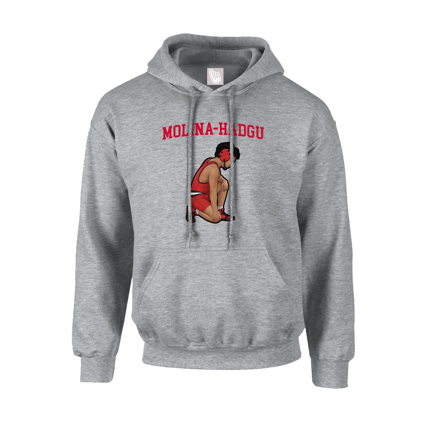 Hoodie — Shirsey in Grey