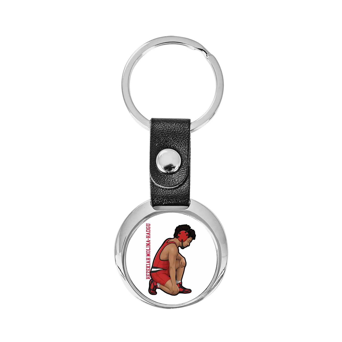 Key Chain — Name Vertical in Classic