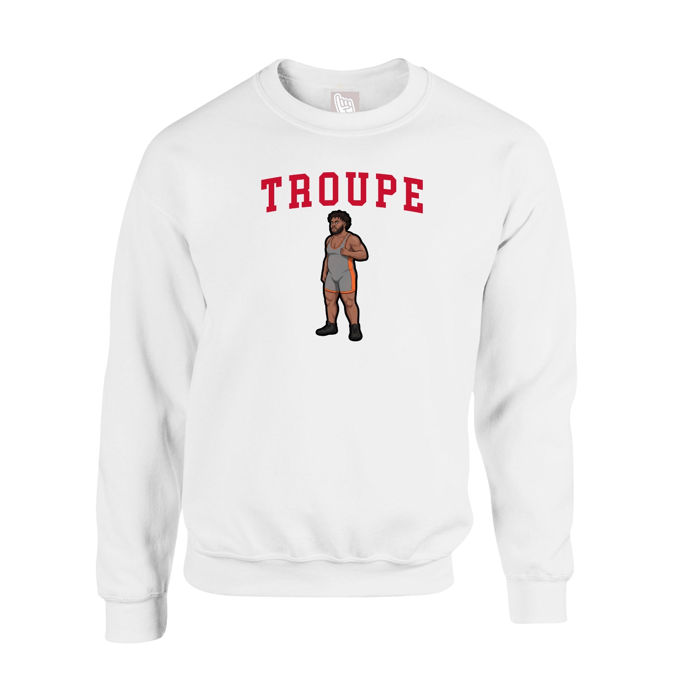 Fleece Crew — Shirsey in White