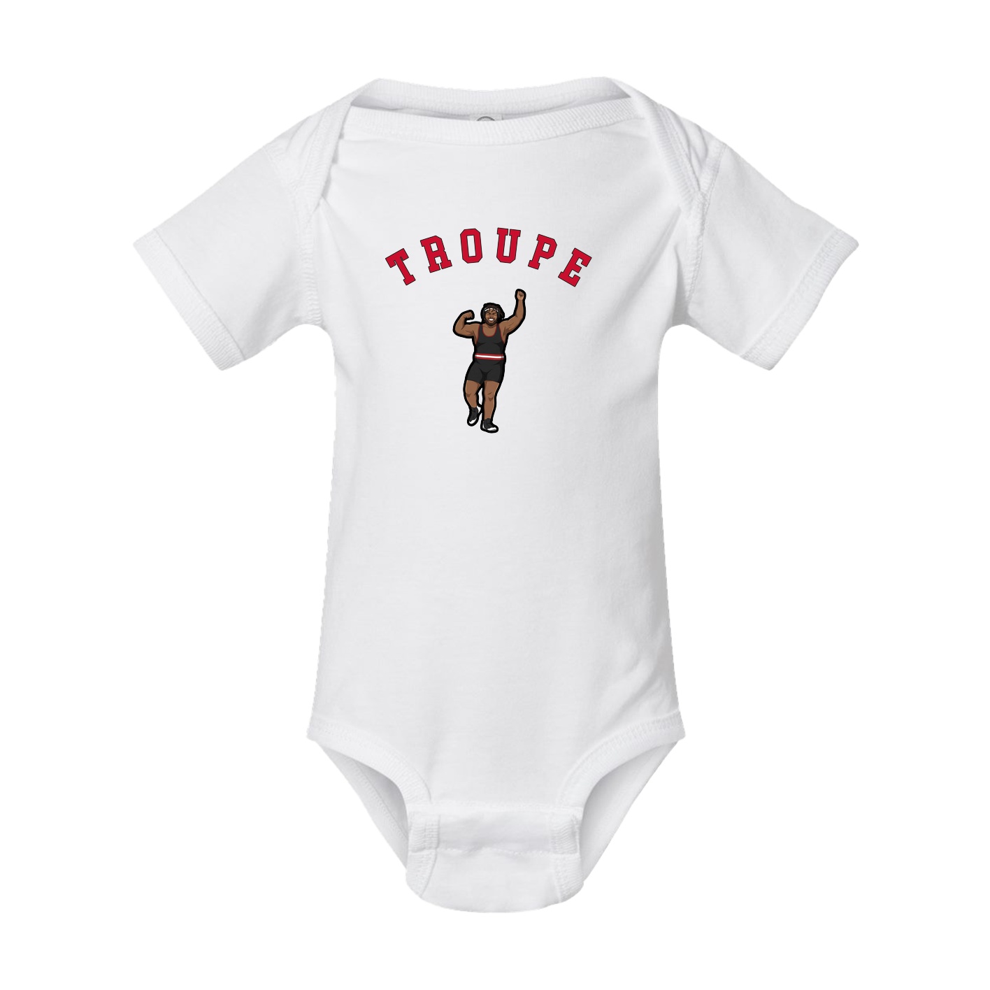 Baby Onesie — Shirsey Arch in White