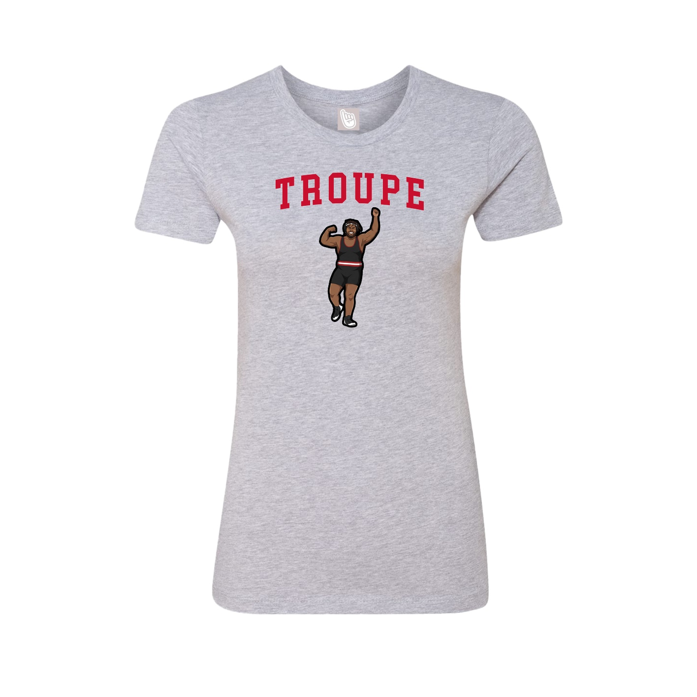 Fitted Women's Tee — Shirsey in Grey