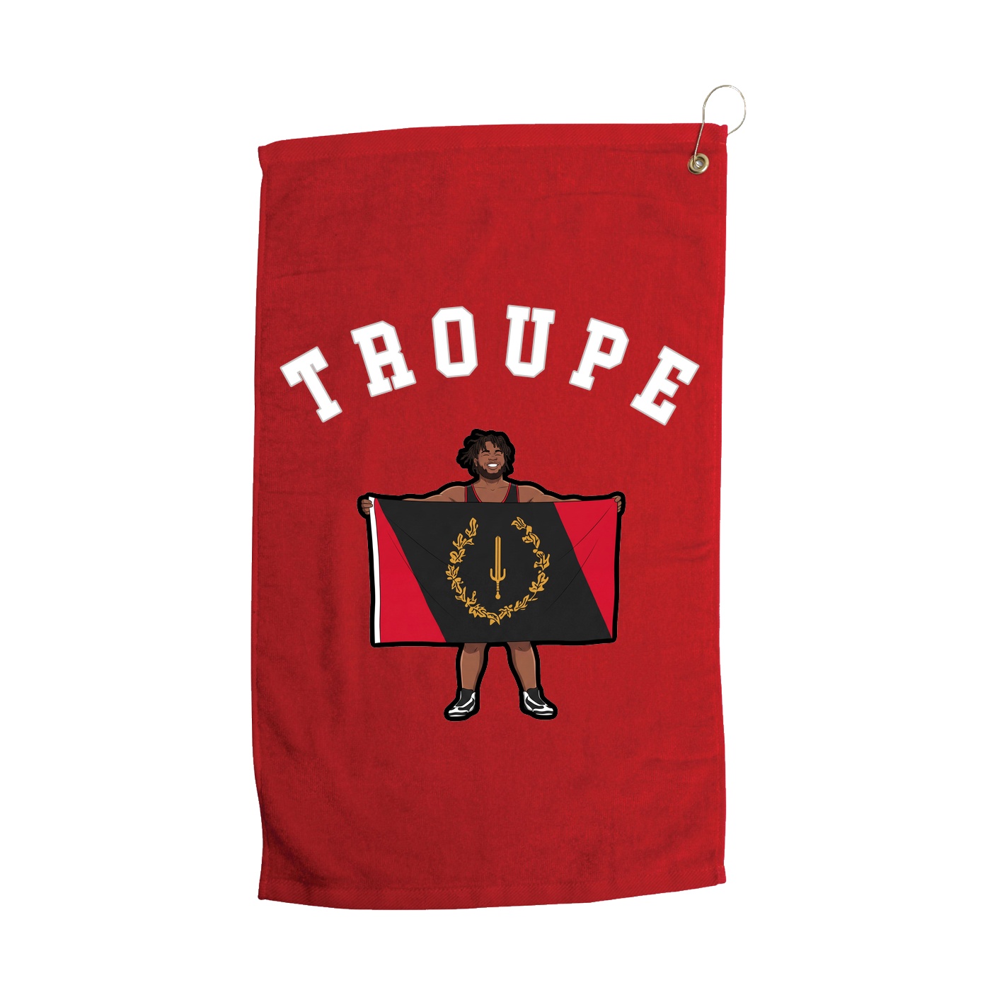 Golf Towel — Shirsey Arch in Red