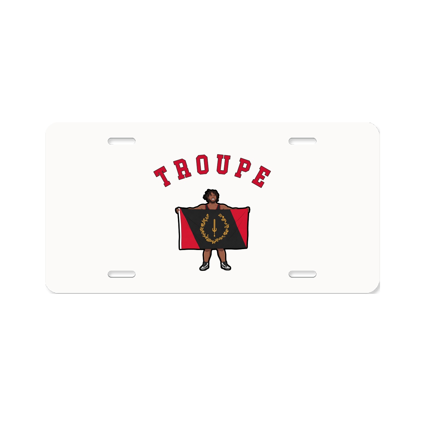 License Plate — Shirsey Arch in Classic