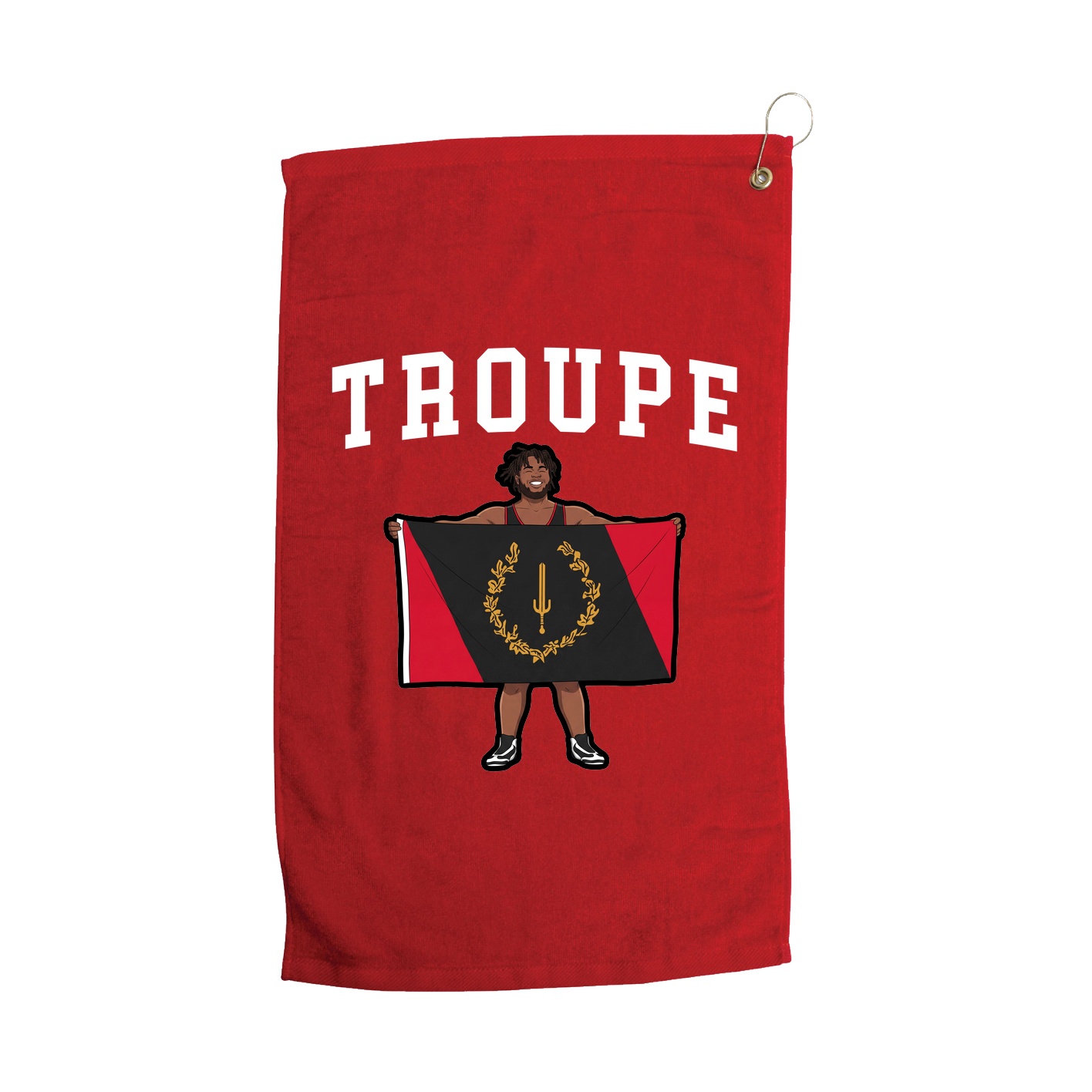 Golf Towel — Shirsey in Red