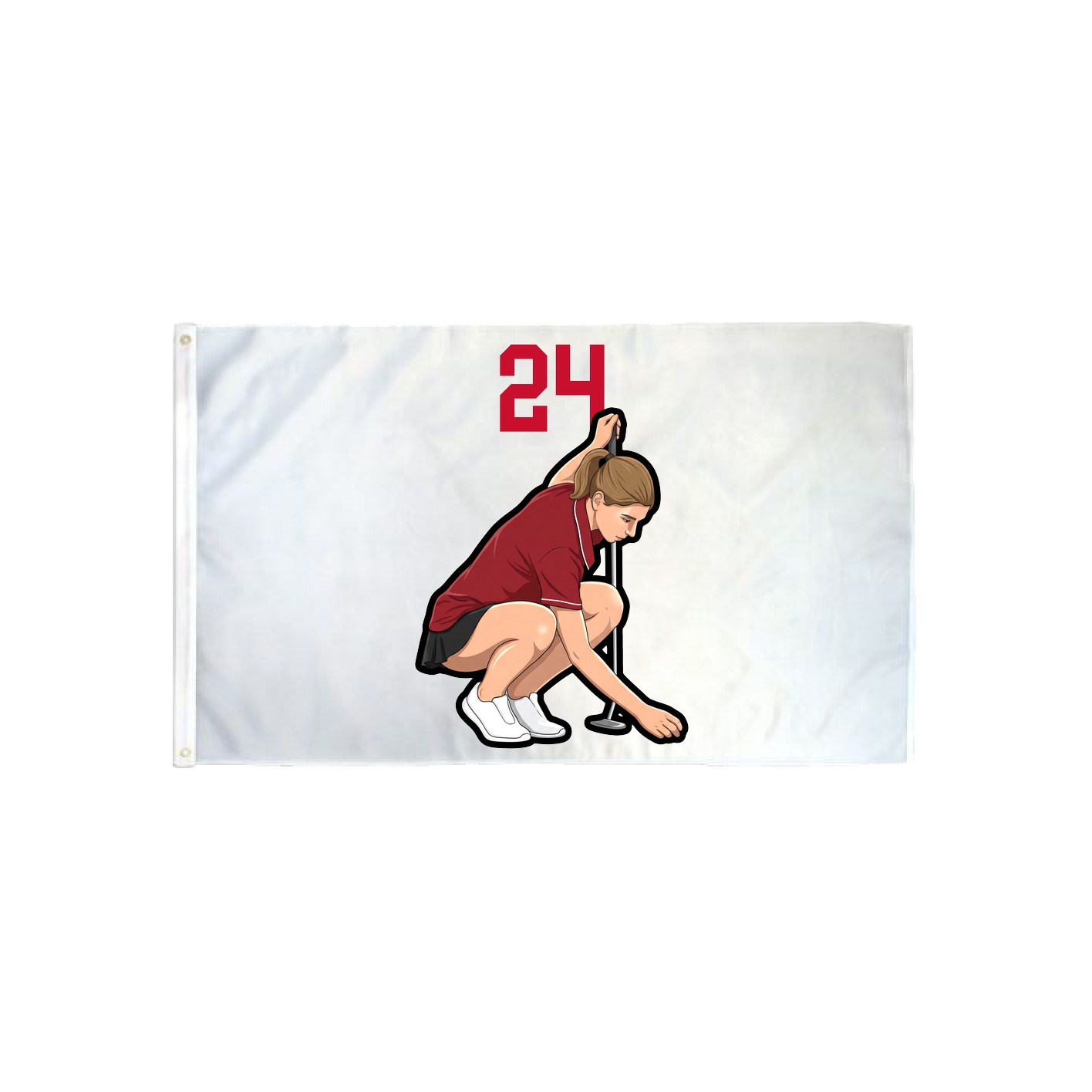 3x5 Flag — Number Top in Classic