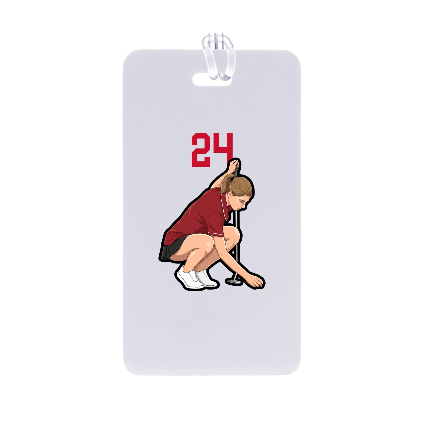 Bag Tag — Number Top in Classic