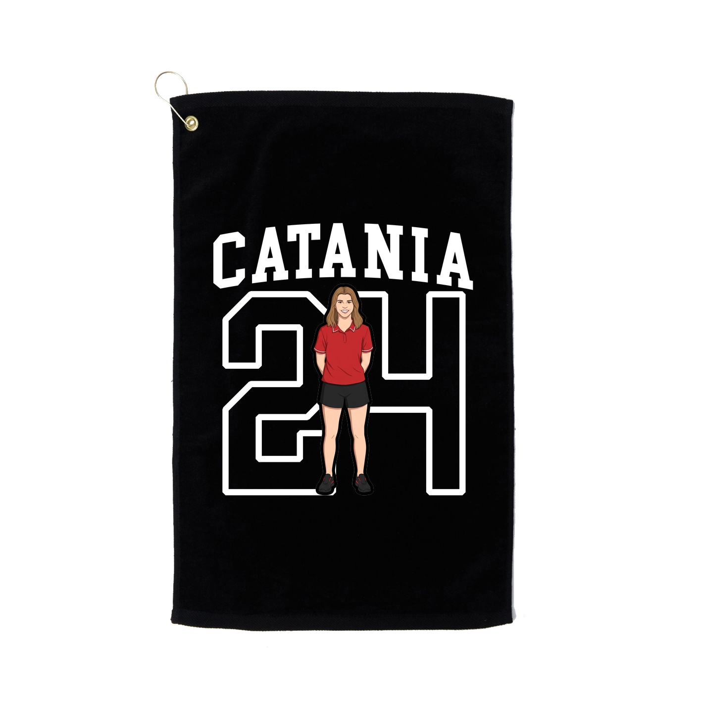 Golf Towel — Shirsey in Black