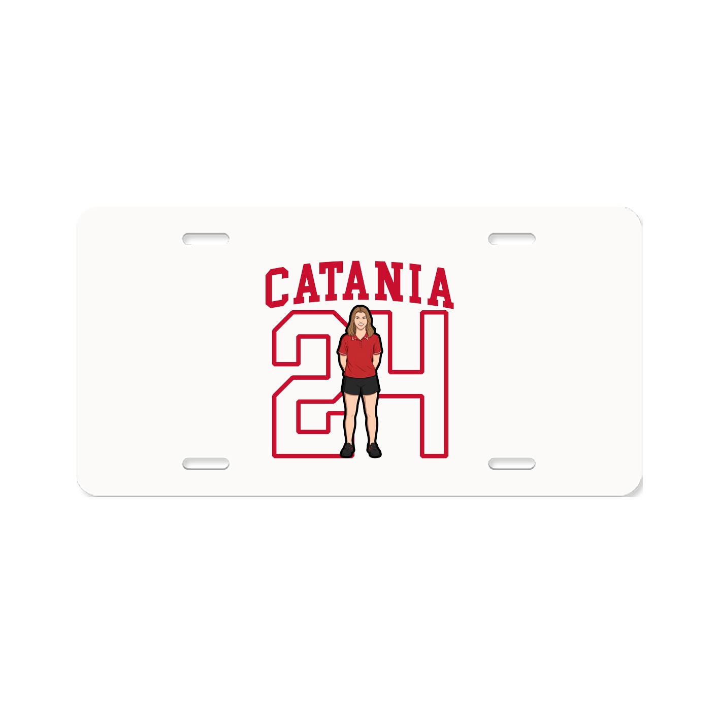 License Plate — Shirsey in Classic