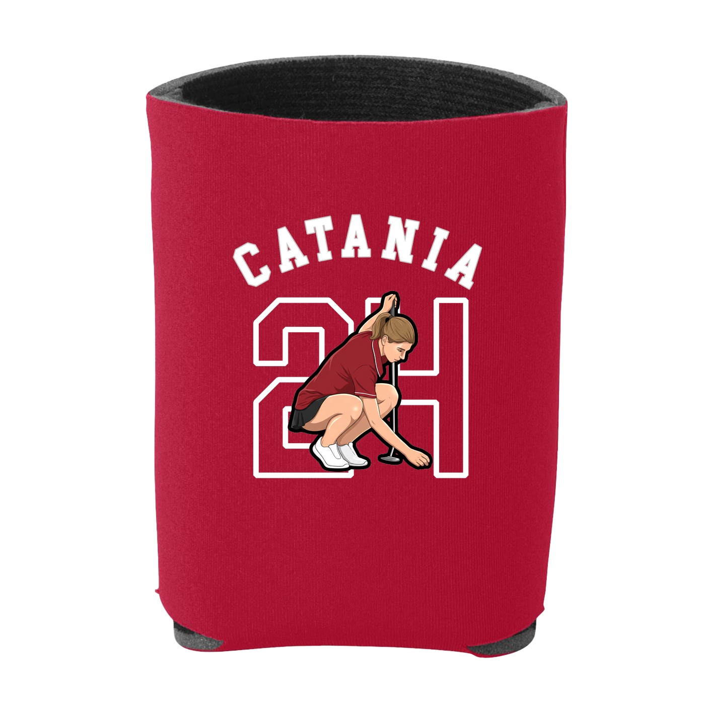 Can Holder — Shirsey Arch in Red