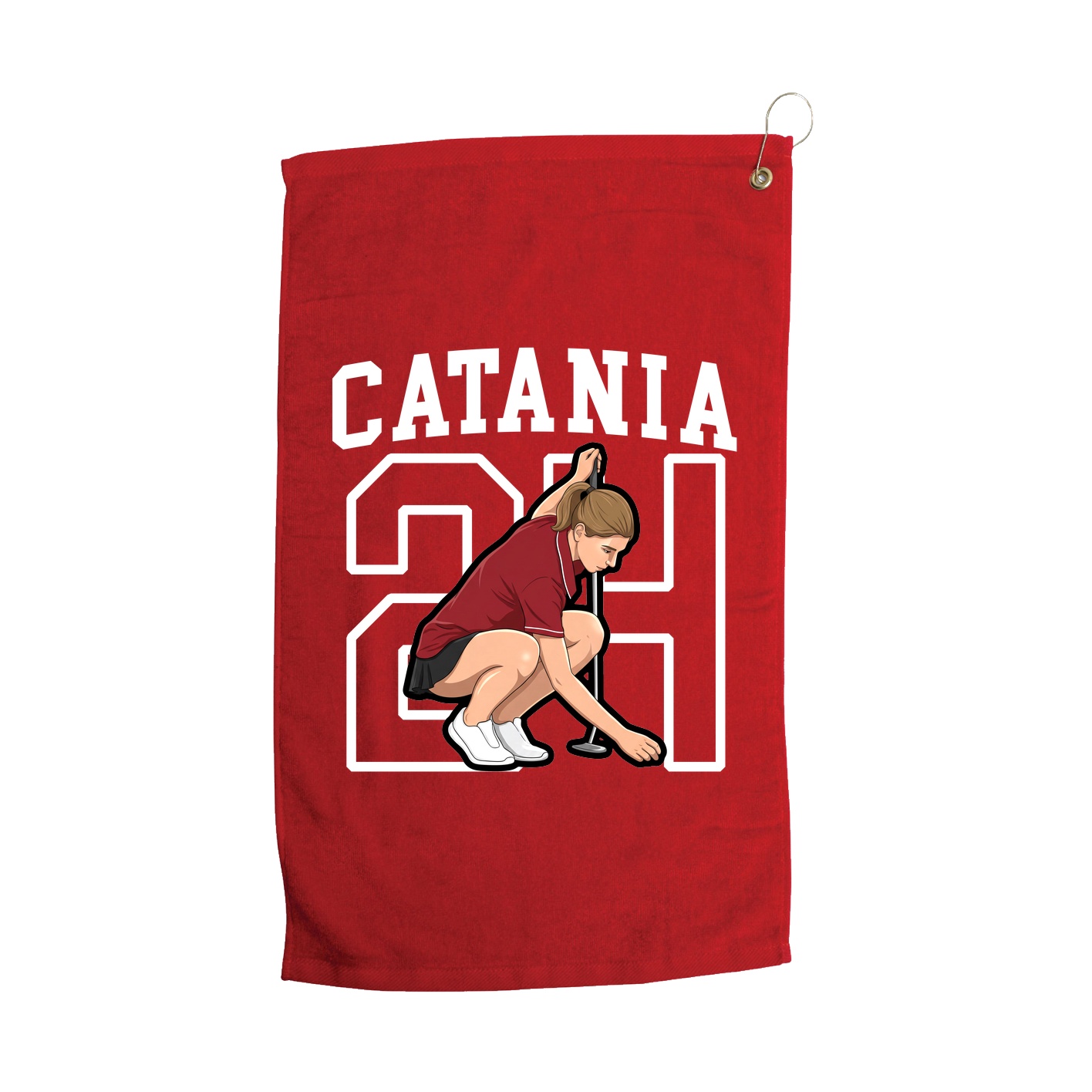 Golf Towel — Shirsey in Red