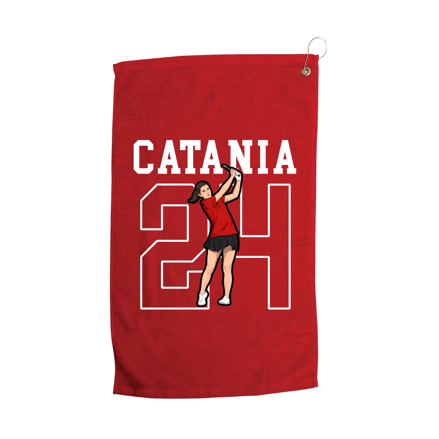 Golf Towel — Shirsey in Red