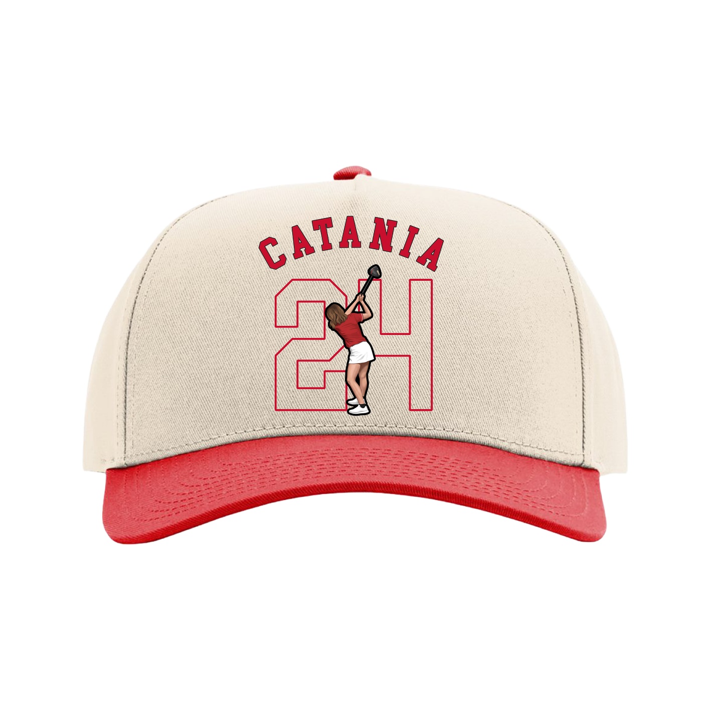 Full Fabric Five-Panel Champ Cap