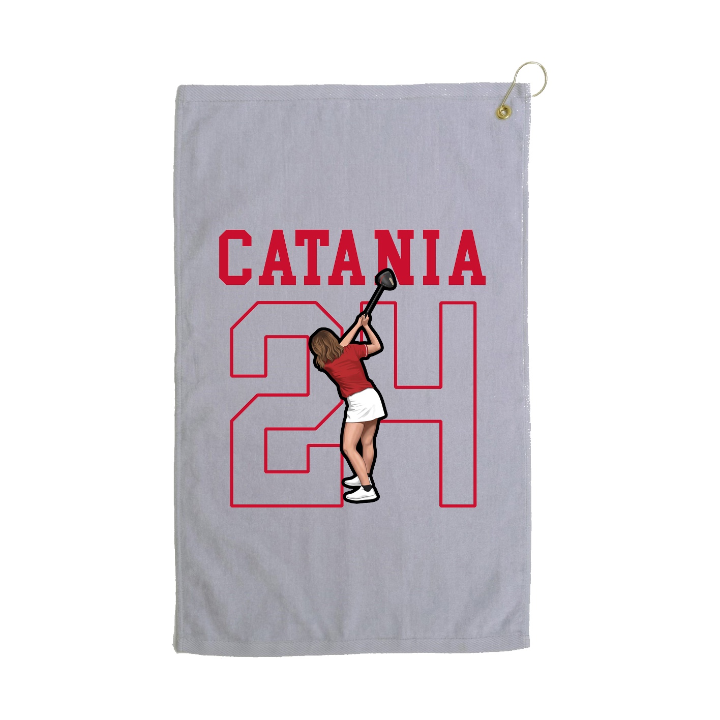 Terry Velour Golf Towel