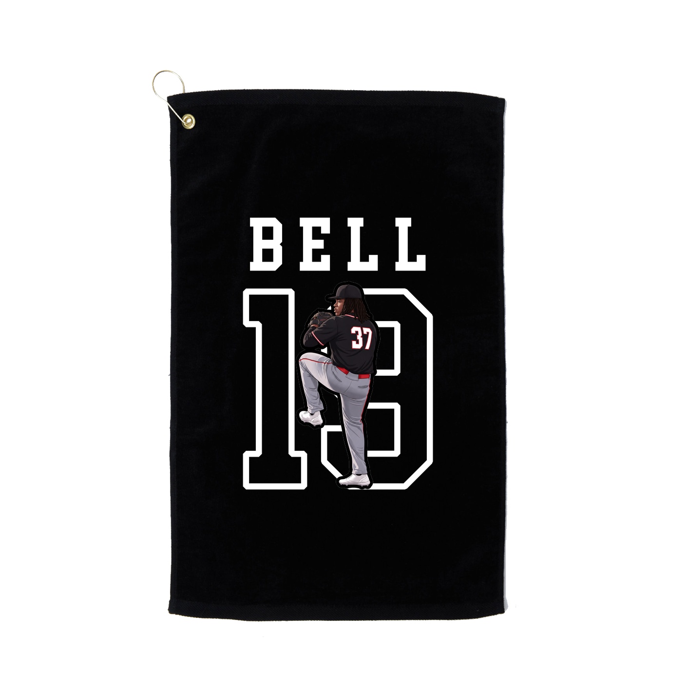 Golf Towel — Shirsey in Black