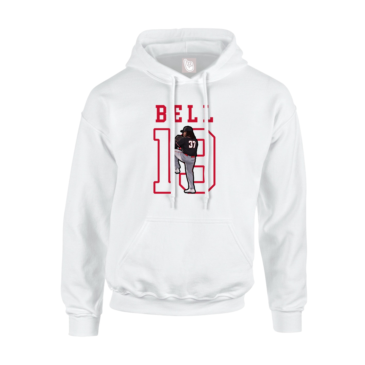 Youth Hoodie — Shirsey in White
