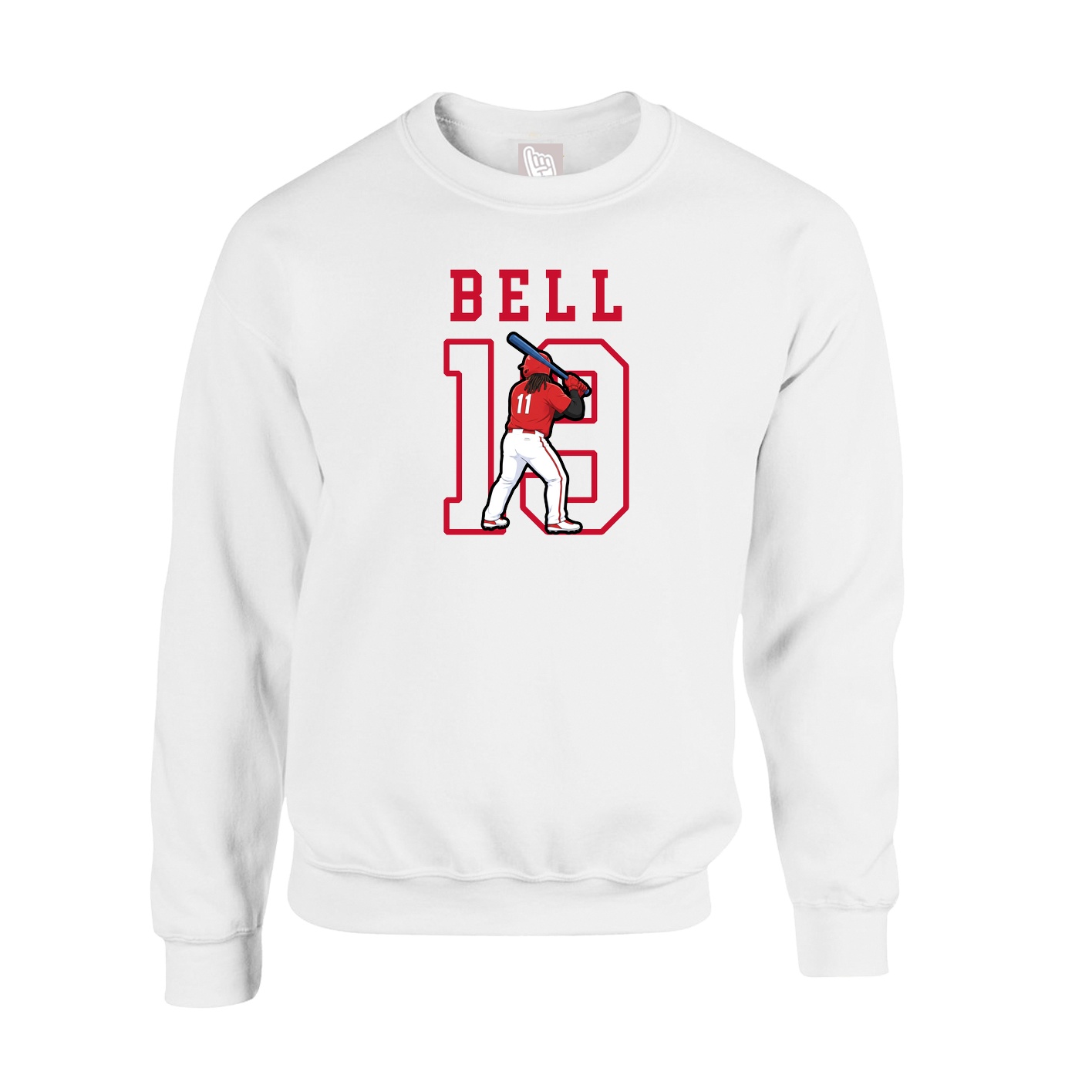 Fleece Crew — Shirsey in White