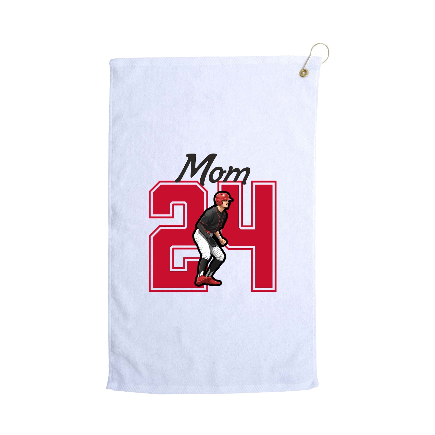 Golf Towel — Mothers Day Shirsey in White