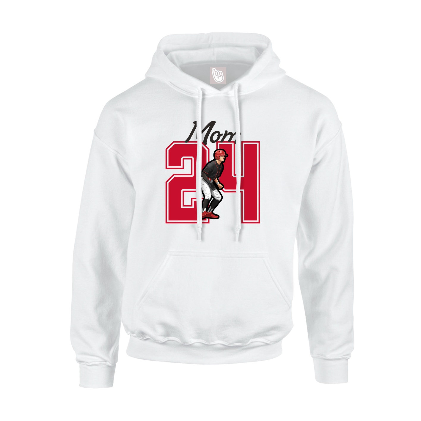 Youth Hoodie — Mothers Day Shirsey in White