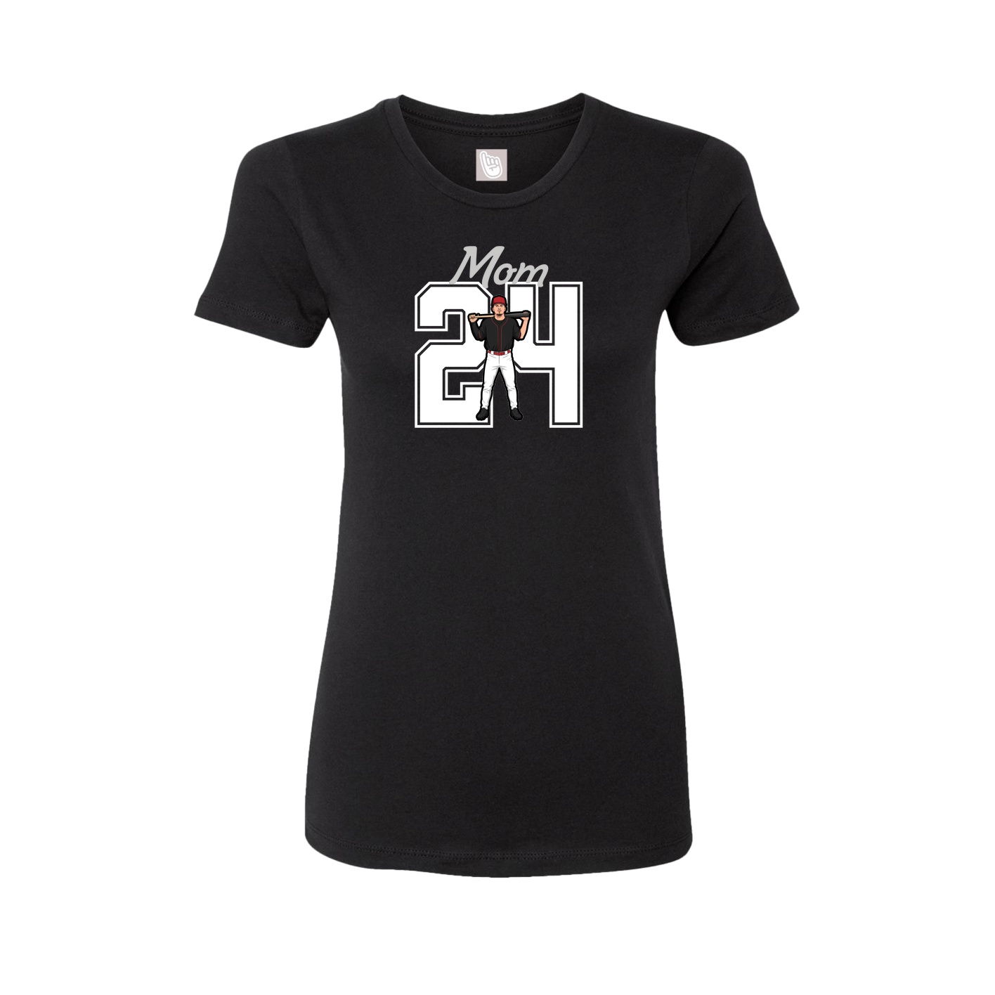 Womens Tee — Mothers Day Shirsey in Black
