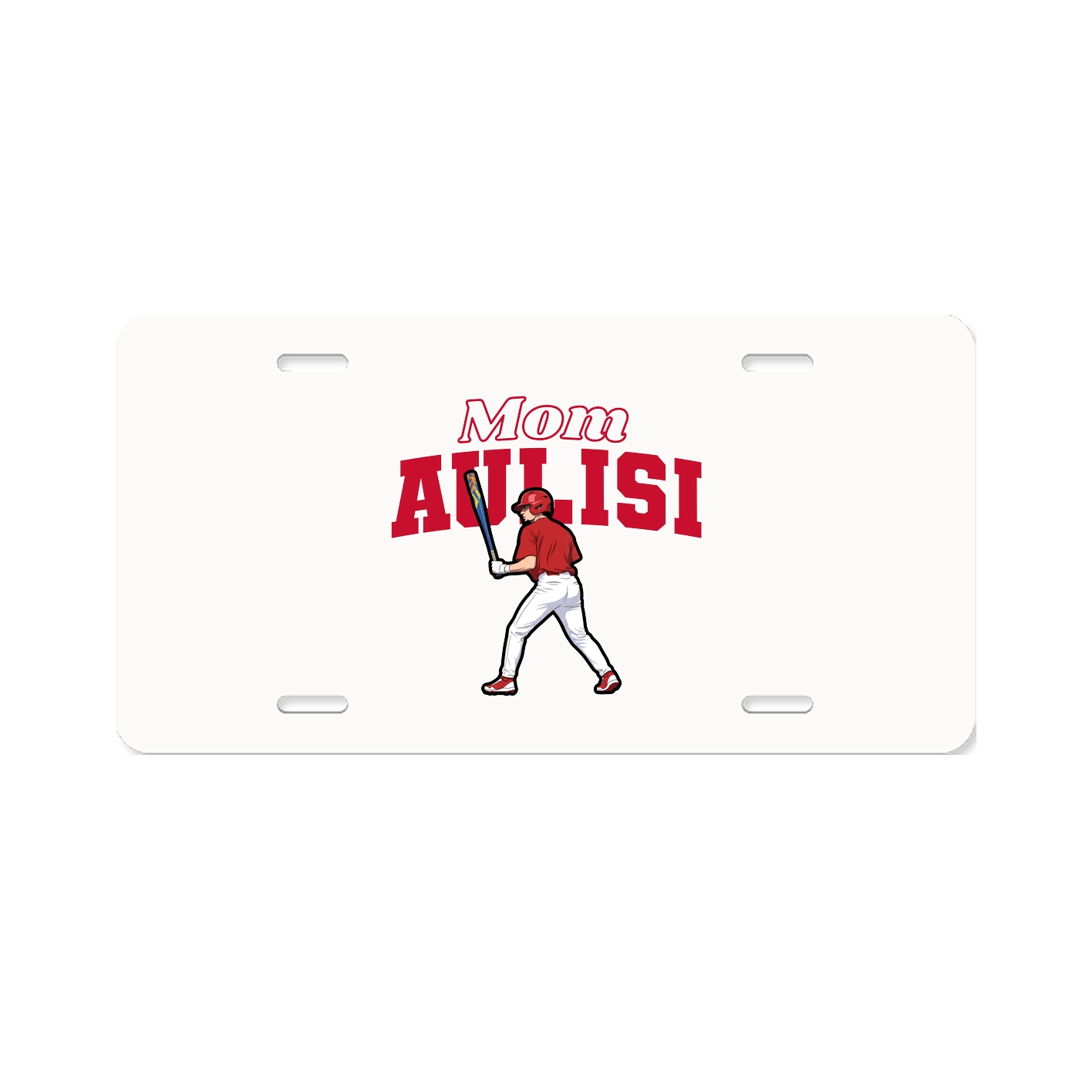 License Plate — Mothers Day Block in Classic