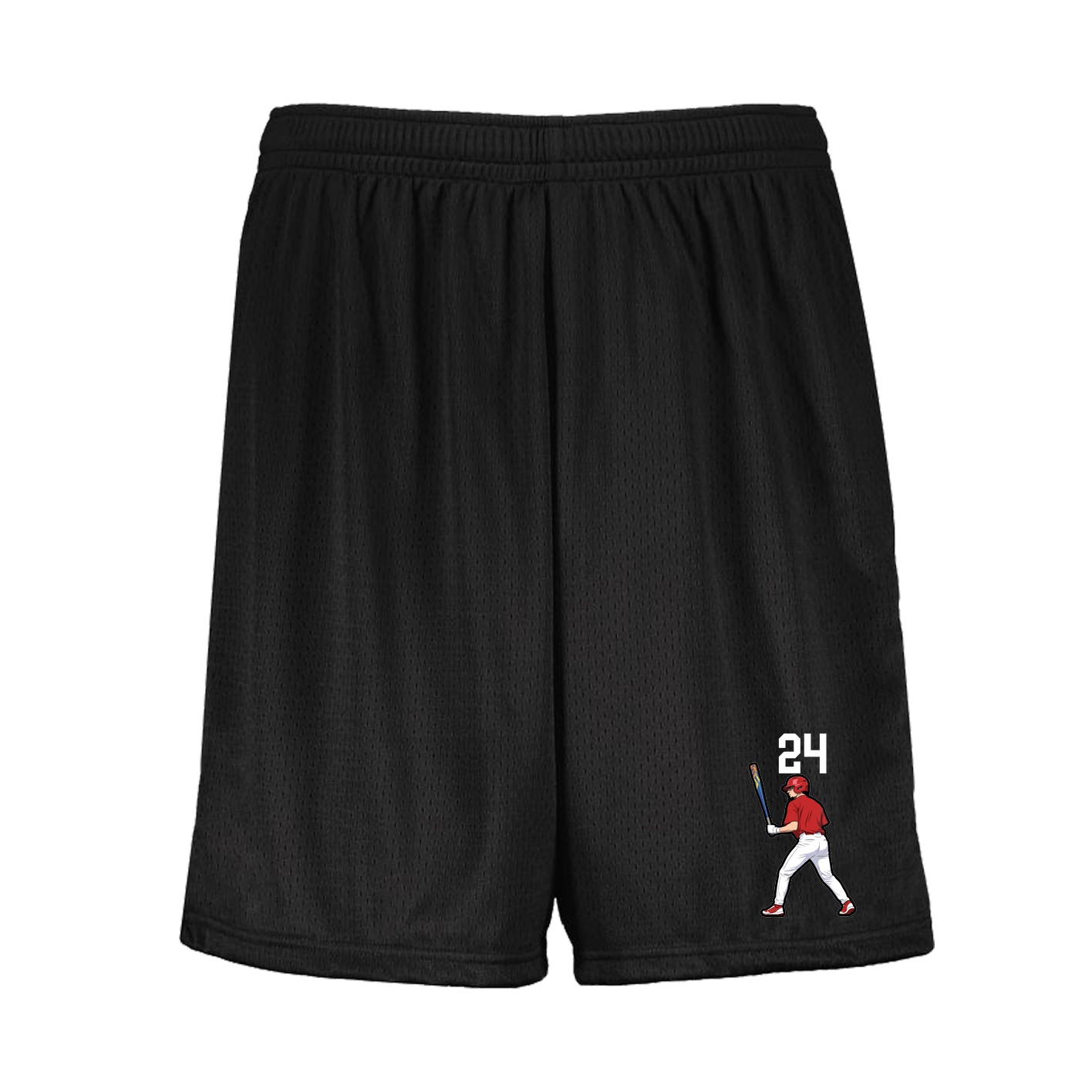 Shorts — Number Top in Black
