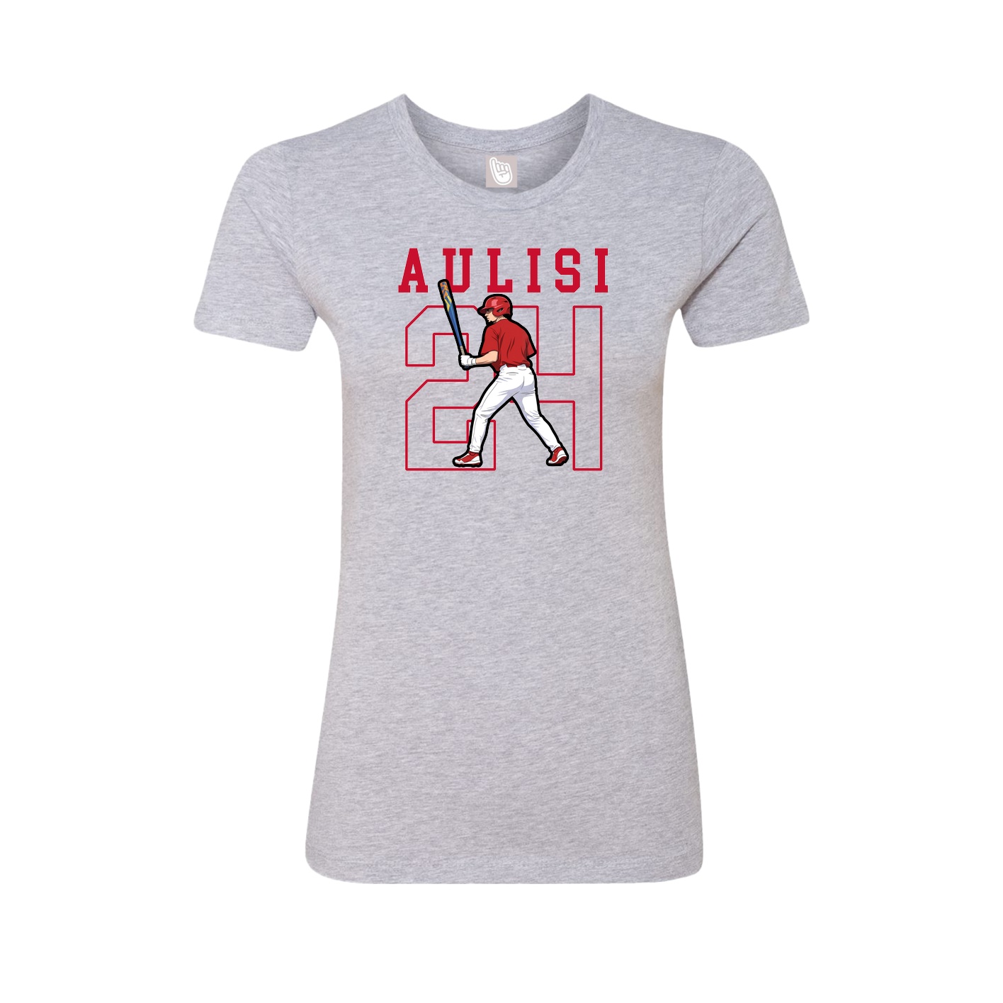 Fitted Women's Tee — Shirsey in Grey