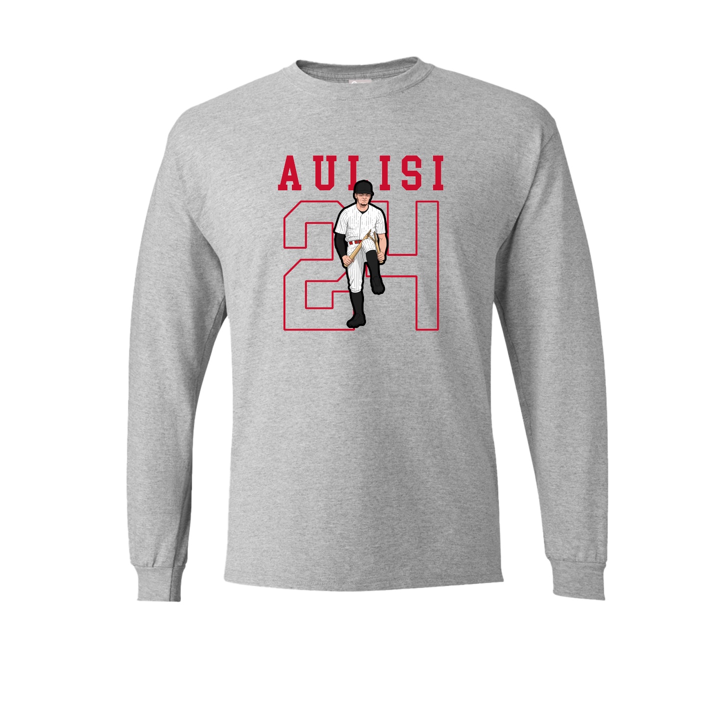 Long Sleeve Tee — Shirsey in Grey