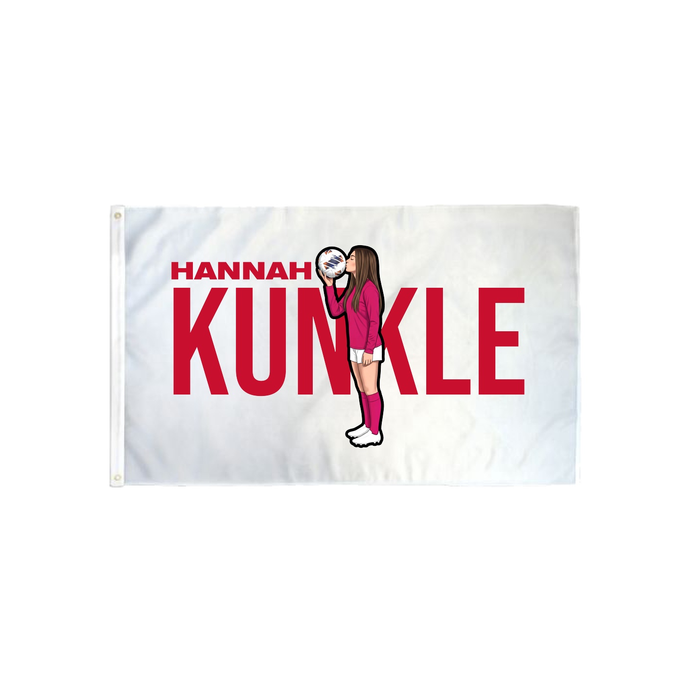 3x5 Flag — Player Name in Classic