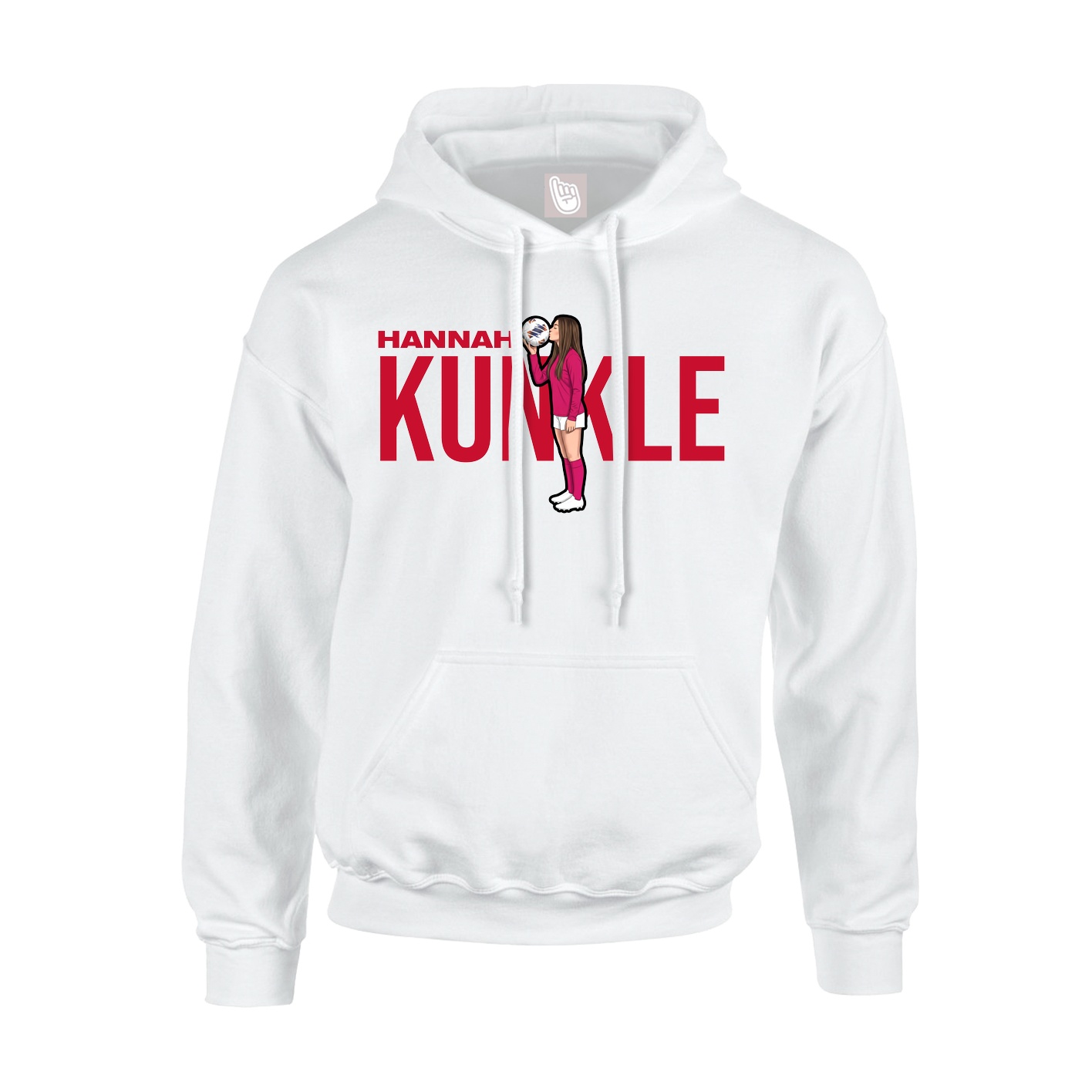 Hoodie — Player Name in White