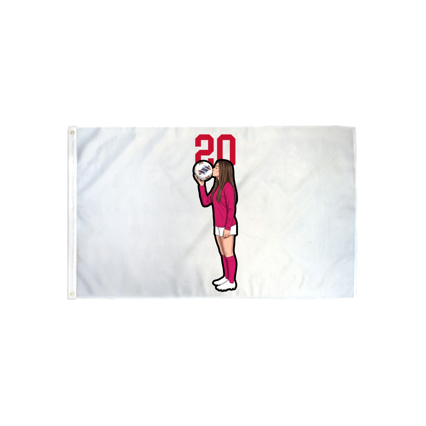 3x5 Flag — Number Top in Classic