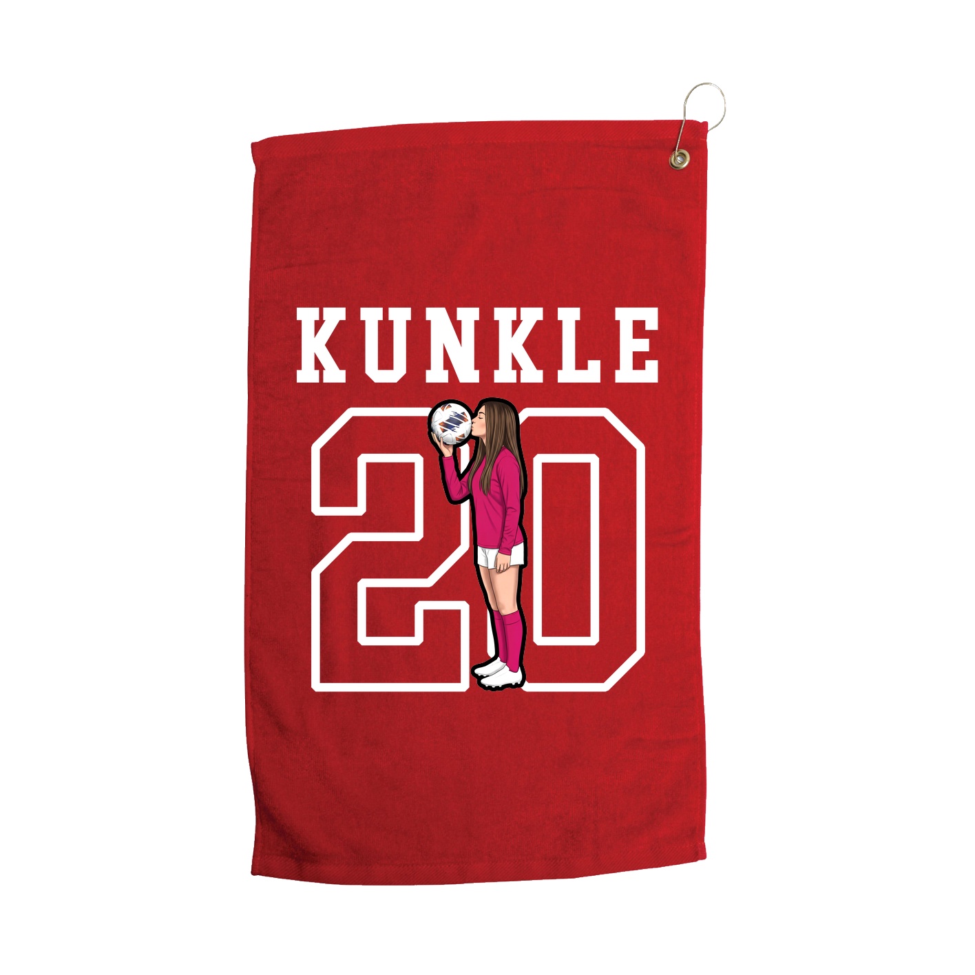 Golf Towel — Shirsey in Red