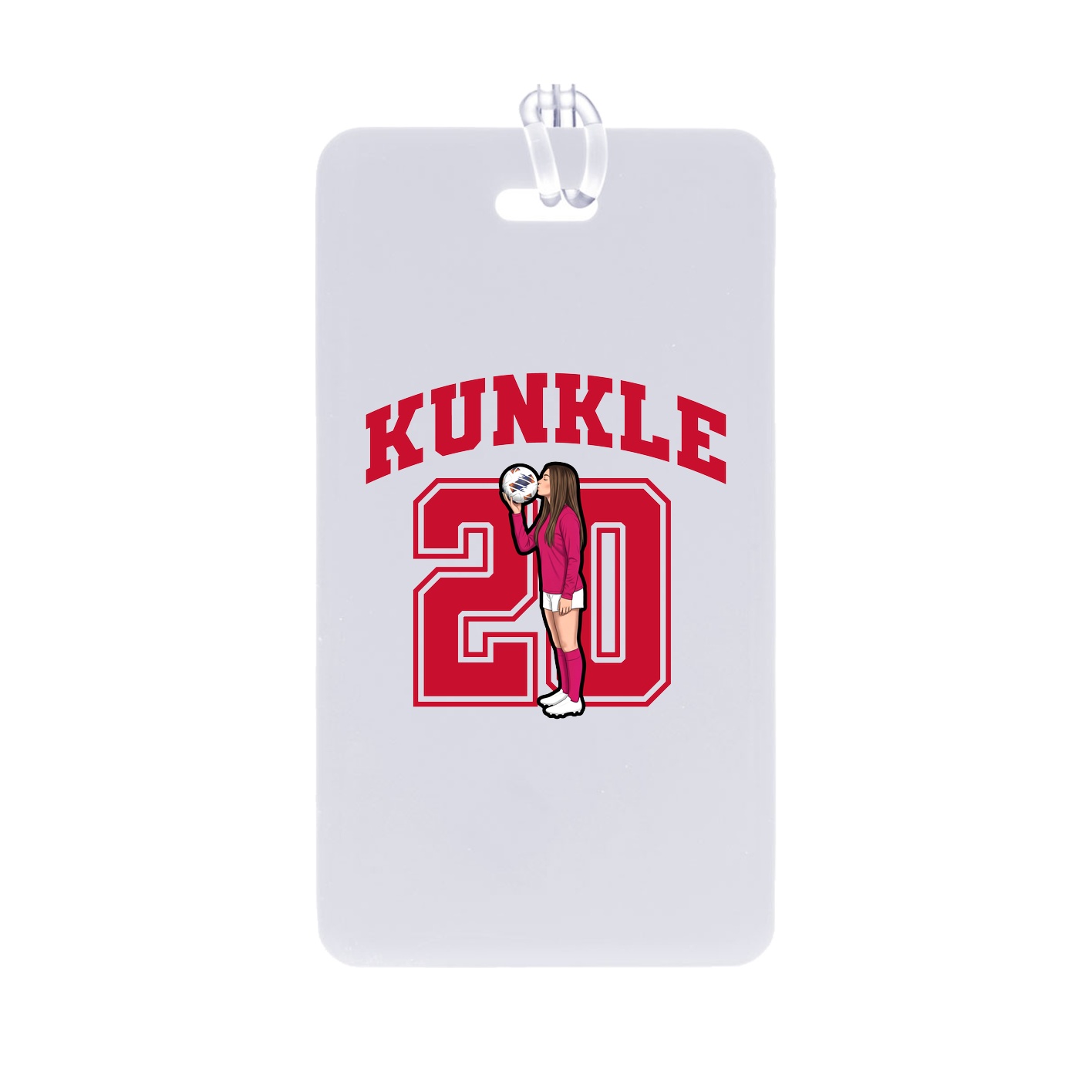Bag Tag — Number in Classic