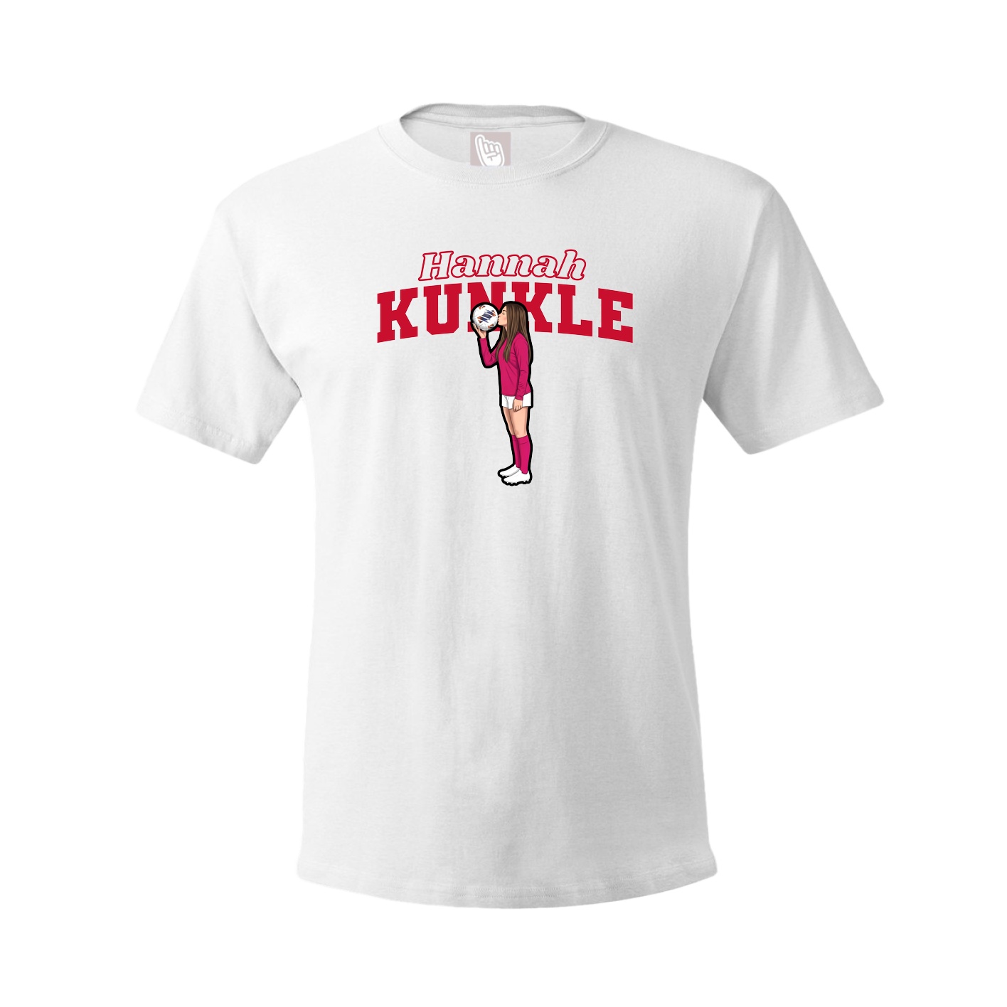 Tee — Name Arch in White