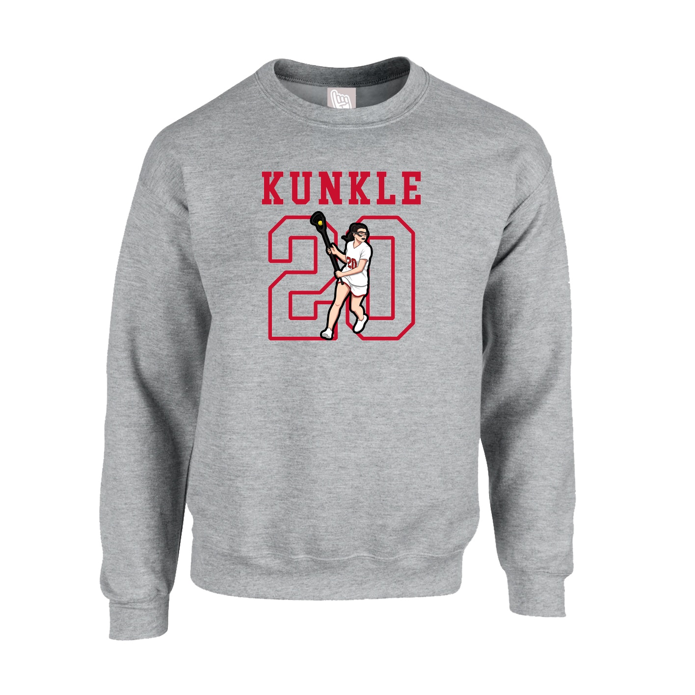 Fleece Crew — Shirsey in Grey