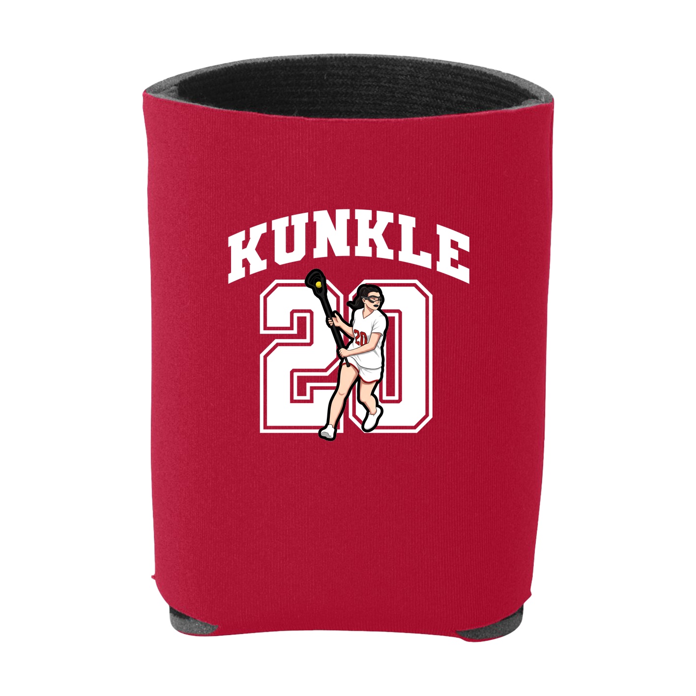 Can Holder — Number in Red