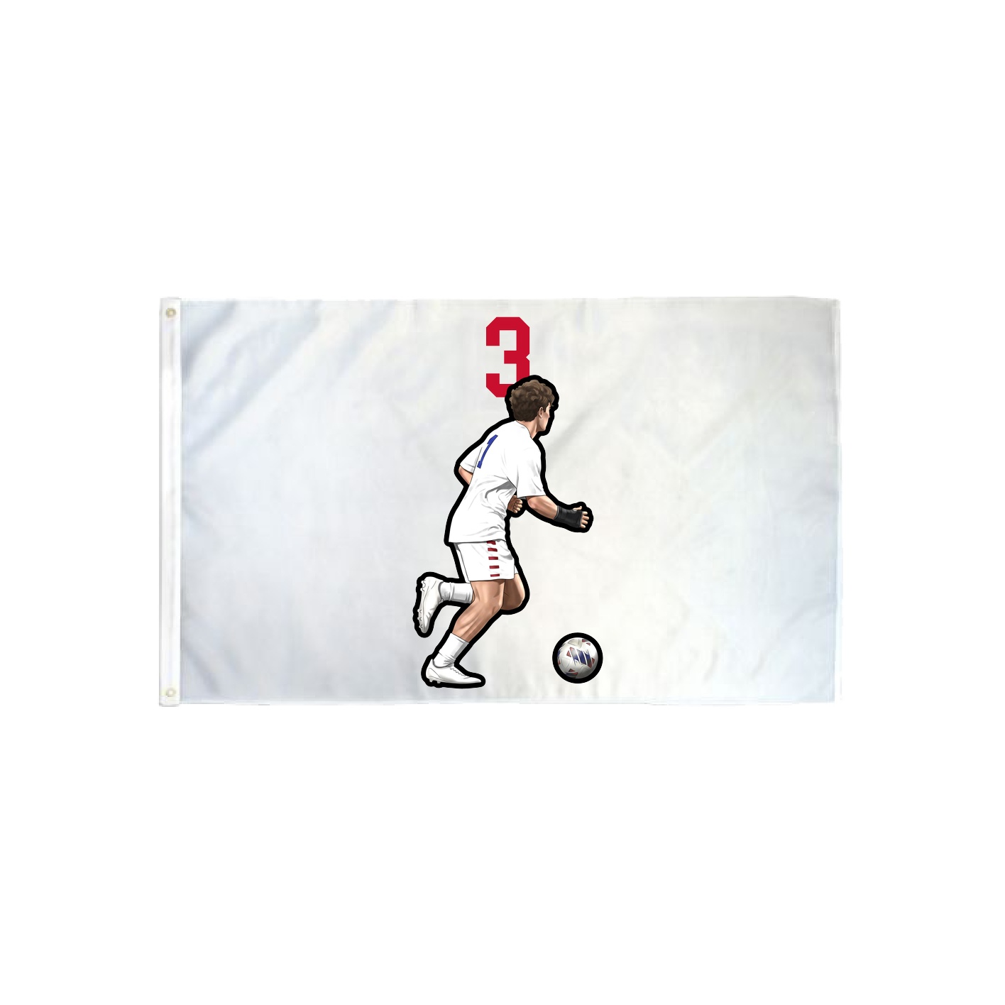 3x5 Flag — Number Top in Classic