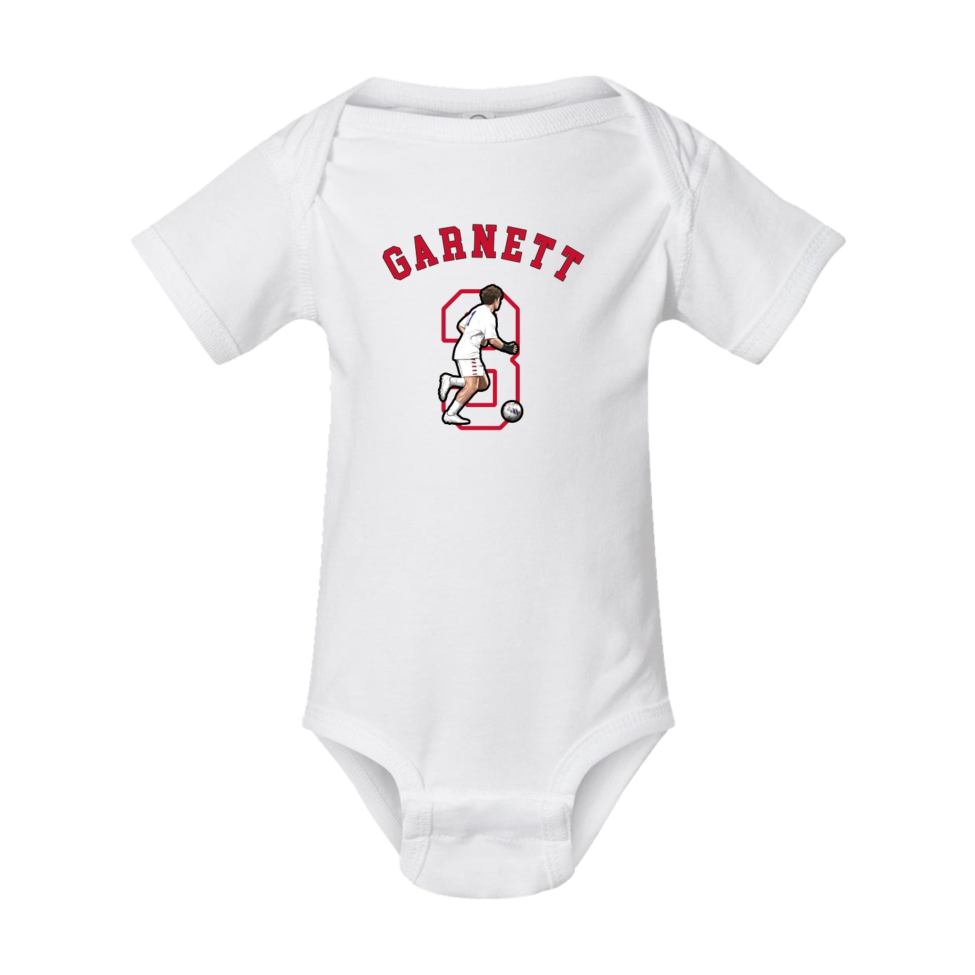 Baby Onesie — Shirsey Arch in White