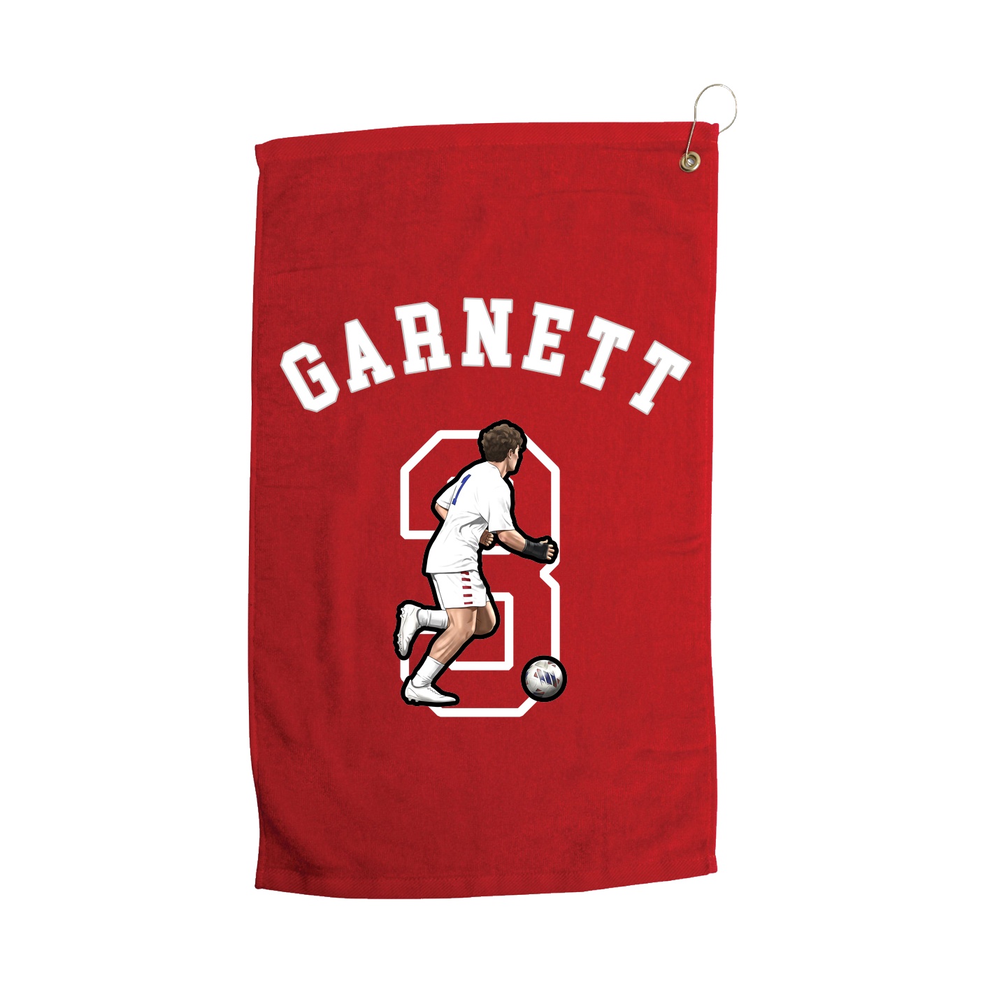 Golf Towel — Shirsey Arch in Red