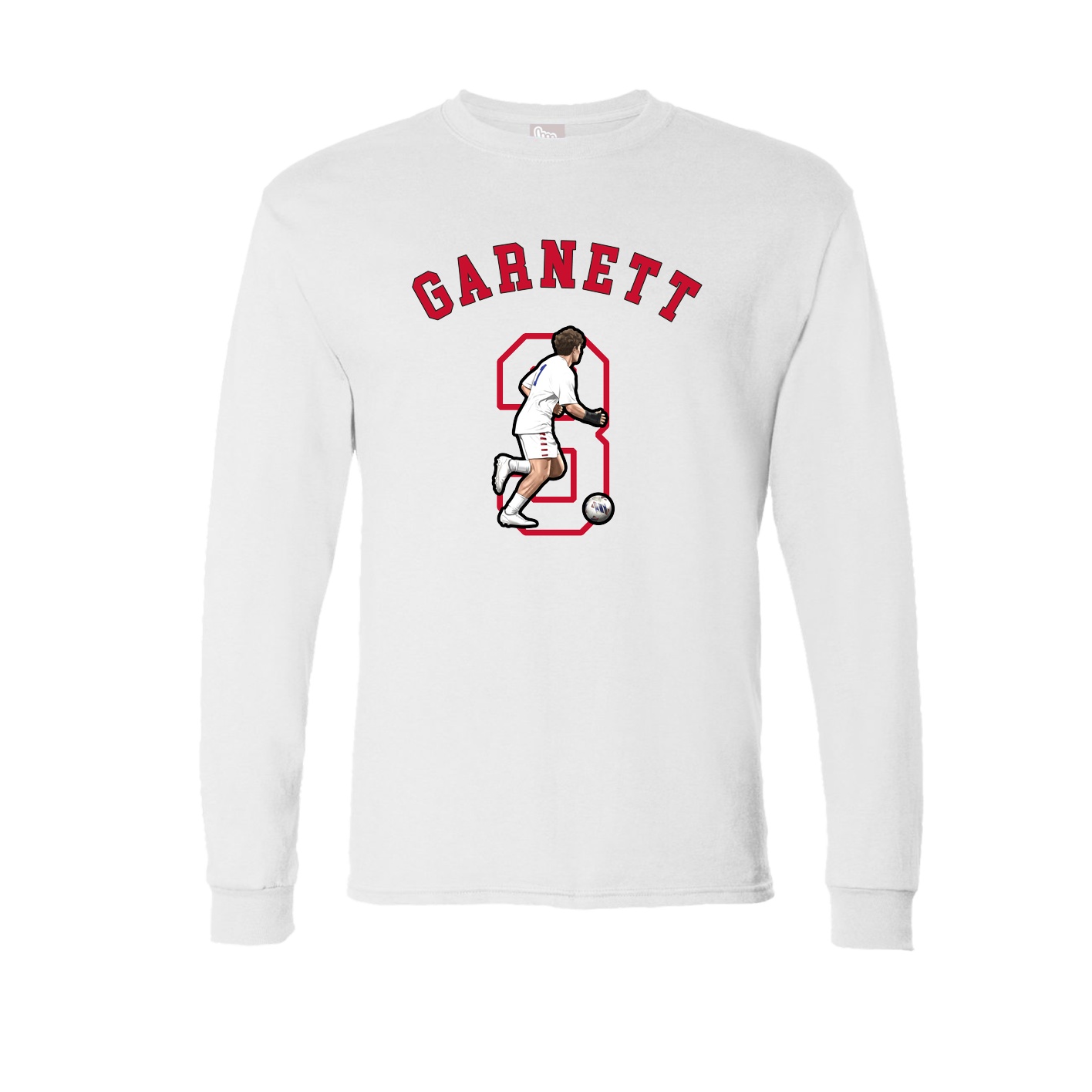 Long Sleeve Tee — Shirsey Arch in White