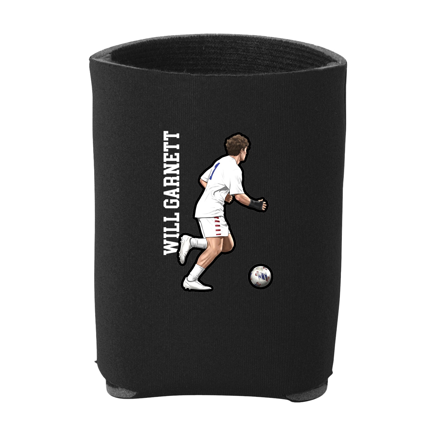 Can Holder — Name Vertical in Black