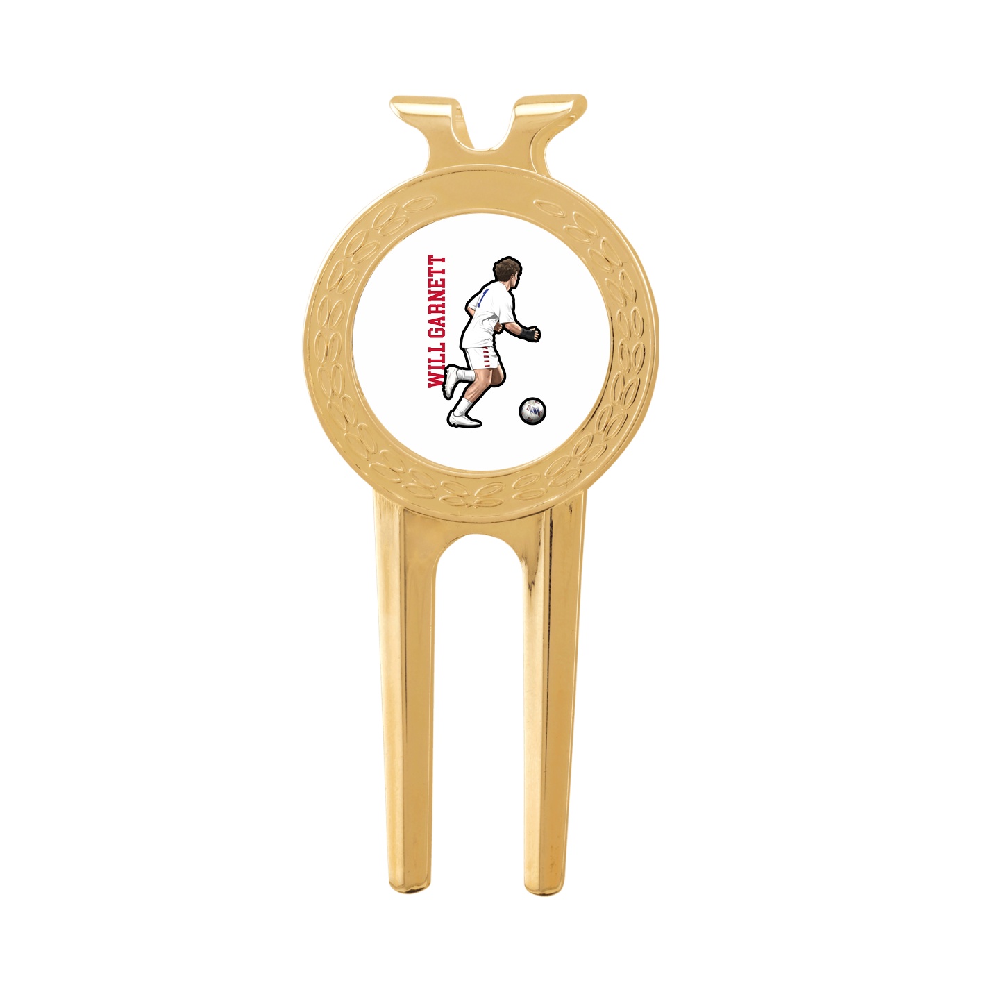 Divot Tool with Ball Marker — Name Vertical in Classic