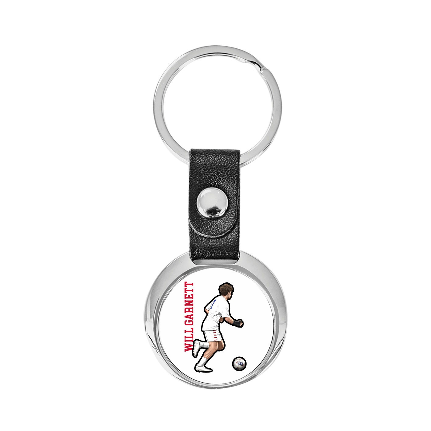 Key Chain — Name Vertical in Classic