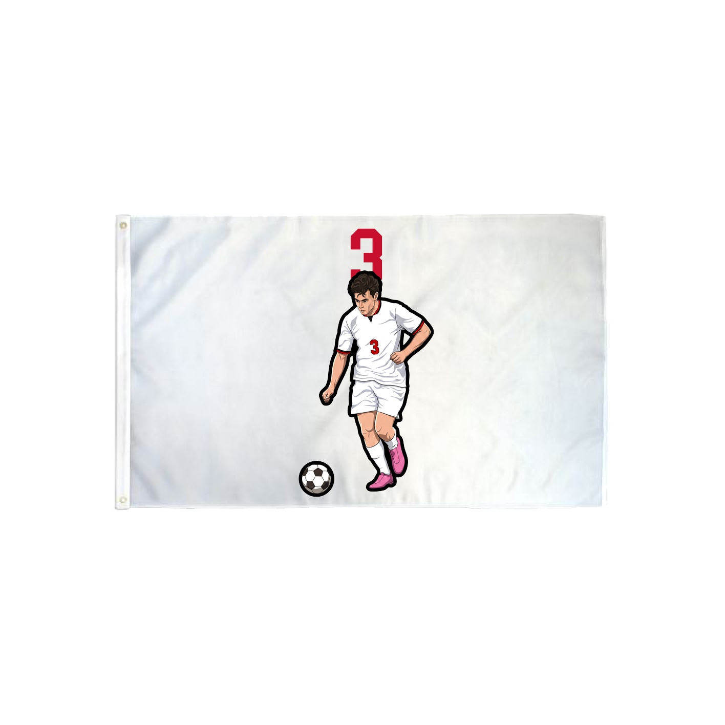 3x5 Flag — Number Top in Classic