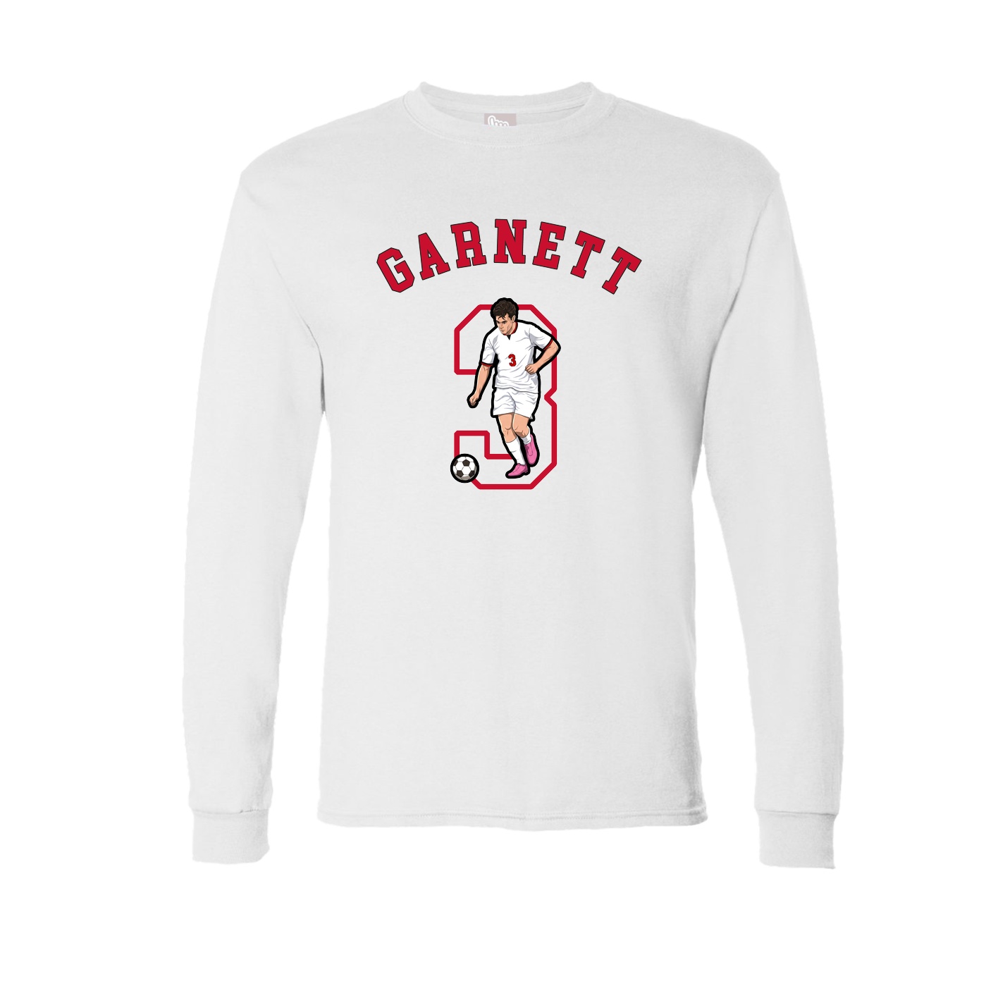 Long Sleeve Tee — Shirsey Arch in White