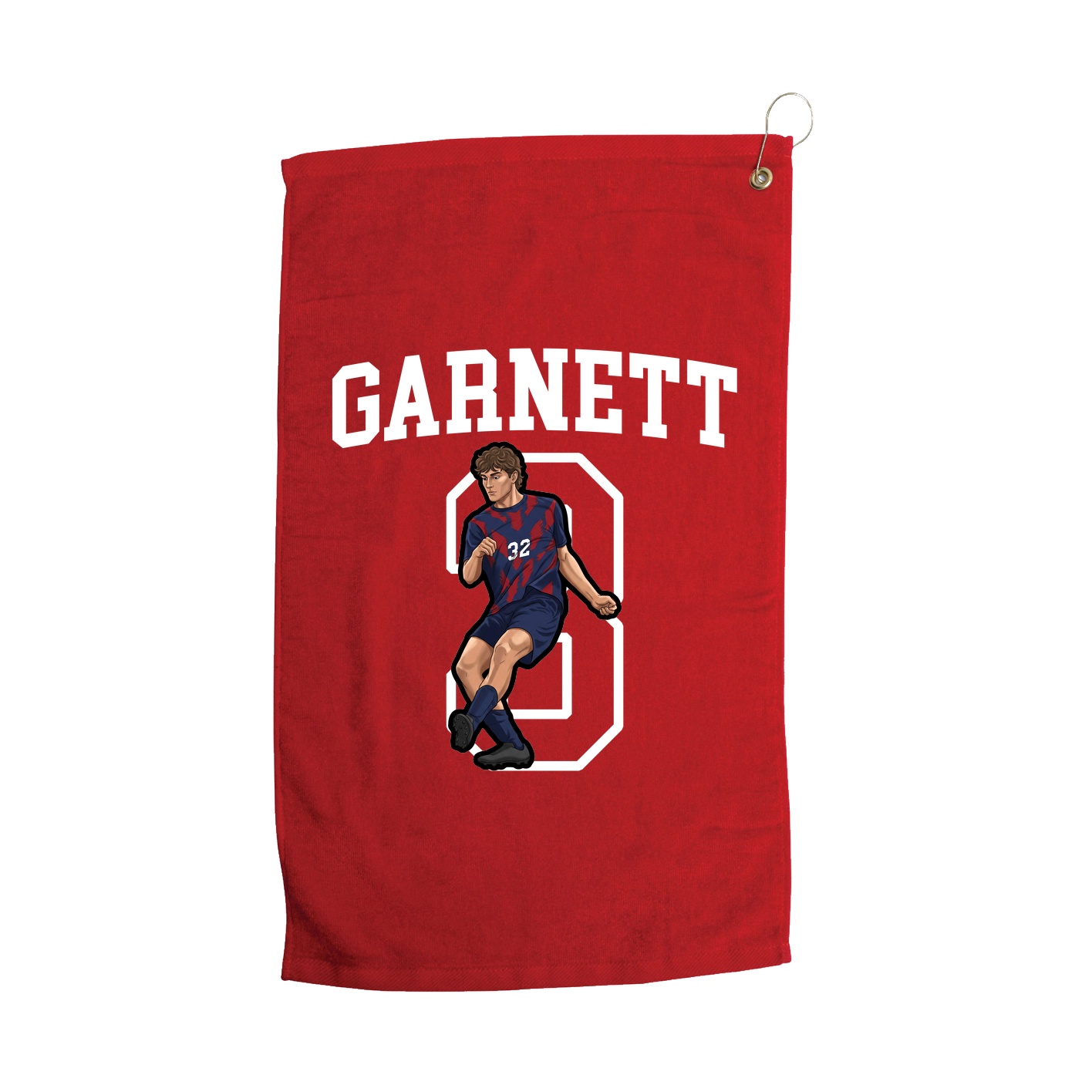 Golf Towel — Shirsey in Red