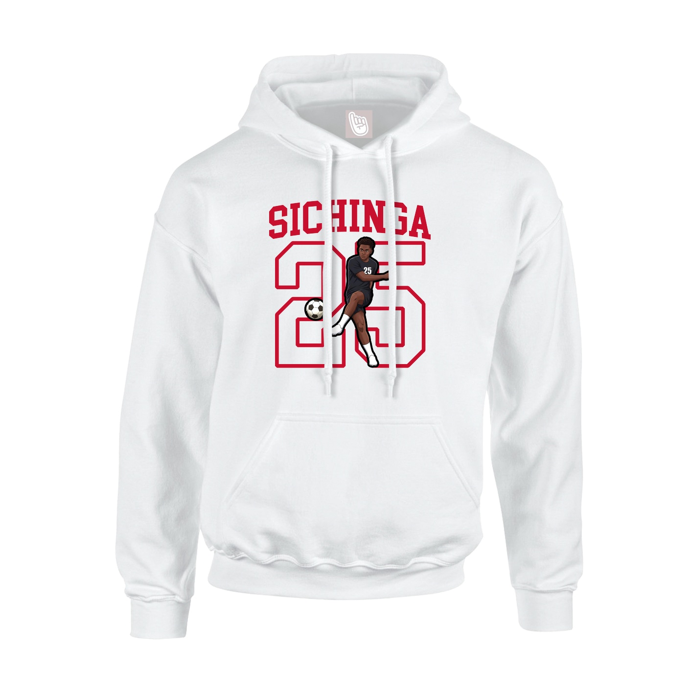 Hoodie — Shirsey in White
