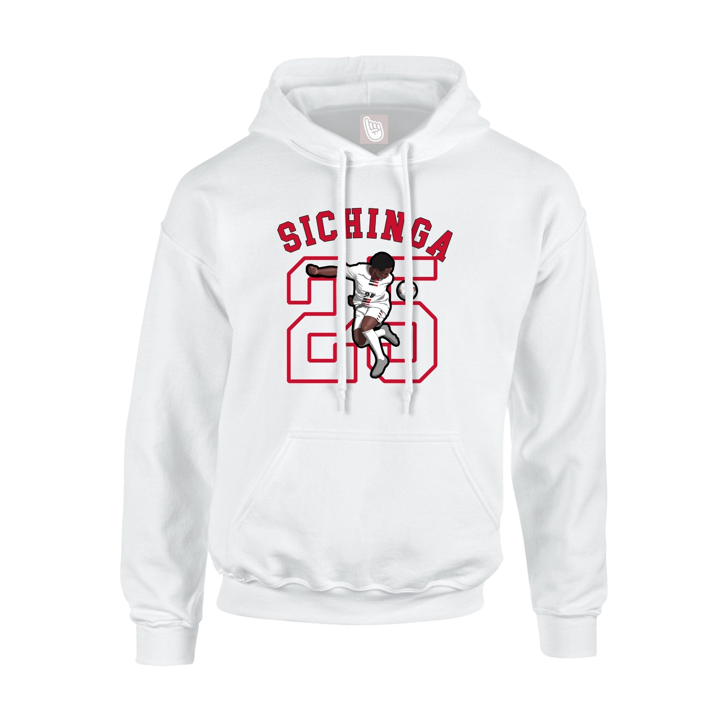 Hoodie — Shirsey Arch in White
